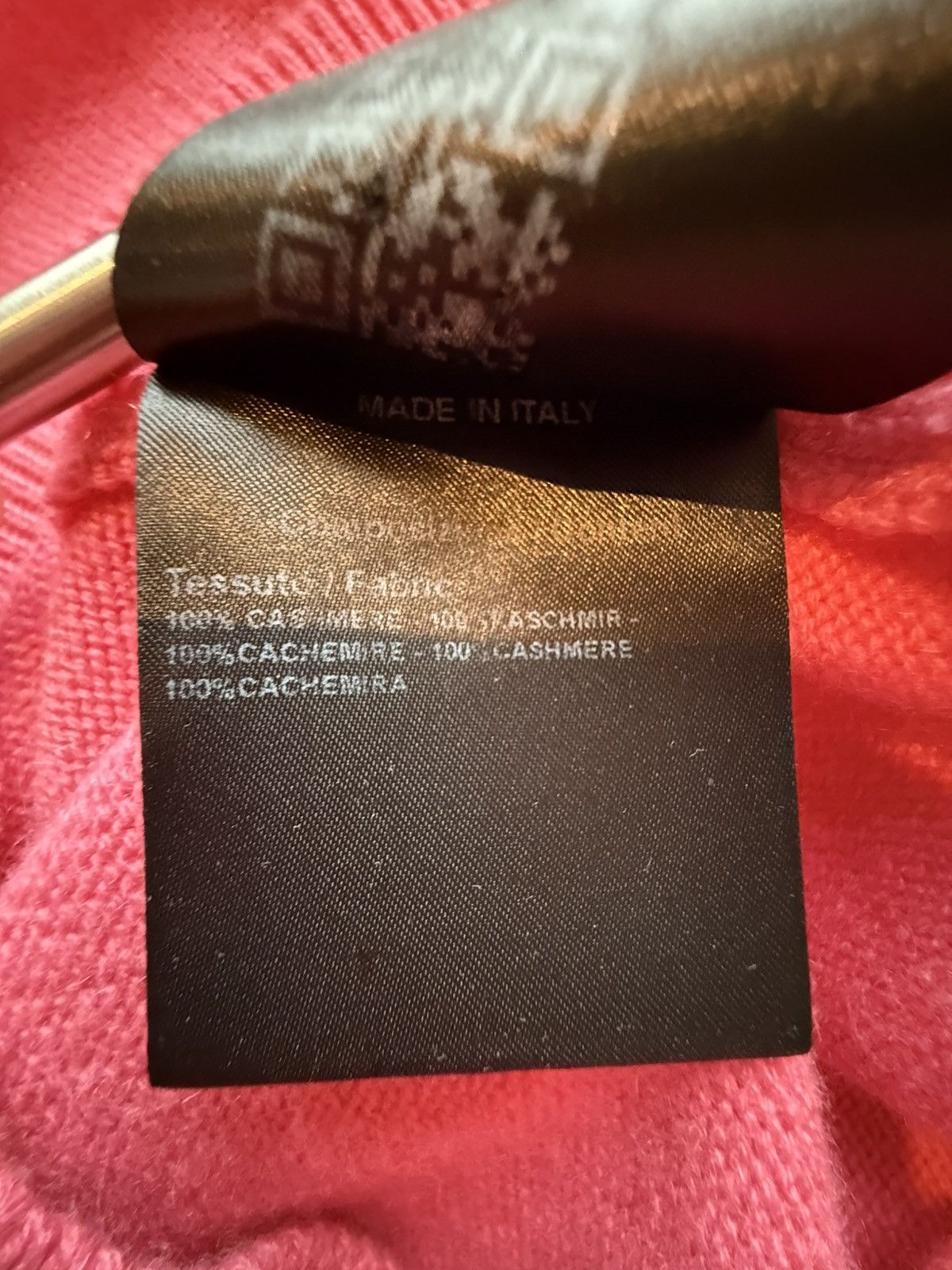Calvin Klein 205W39NYC SS18 Calvin Klein 205w39nyc Logo pink cashmere sweater raf Size US XS / EU 42 / 0 - 21 Thumbnail