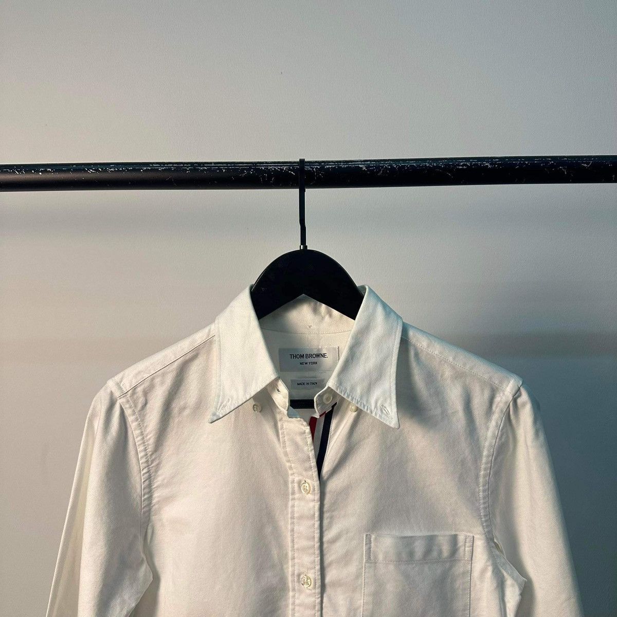 Thom Browne THOM BROWNE STRIPED OXFORD SHIRT Size XS / US 0-2 / IT 36-38 - 3 Thumbnail