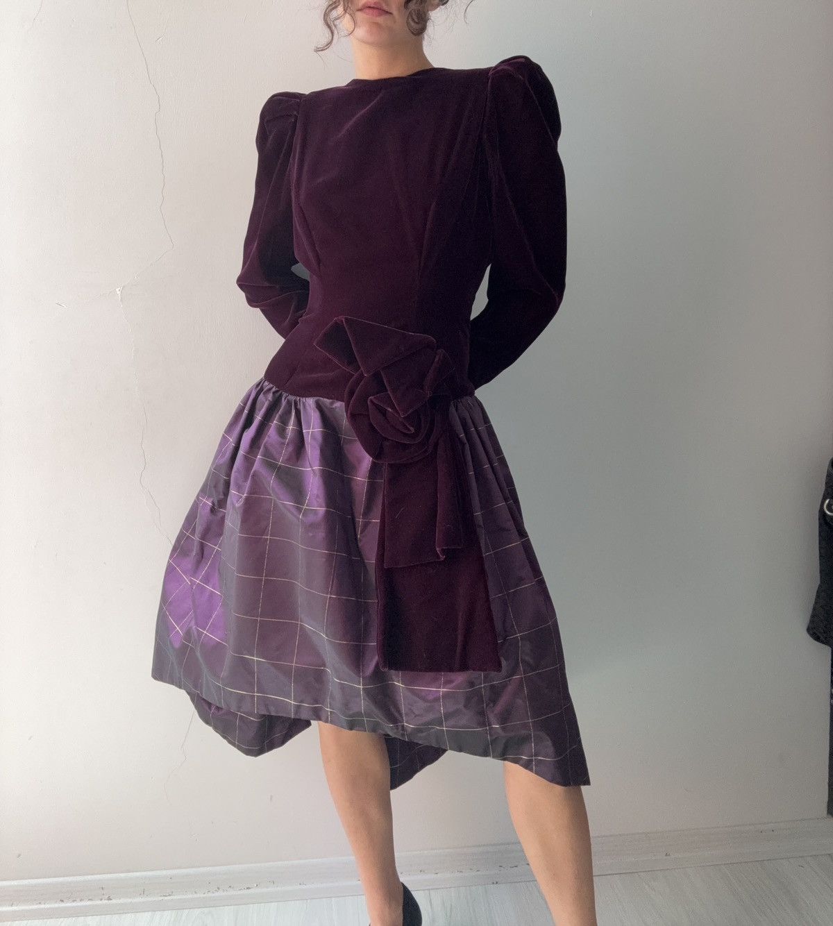 Vintage 80’s dress Size M / US 6-8 / IT 42-44 - 2 Thumbnail