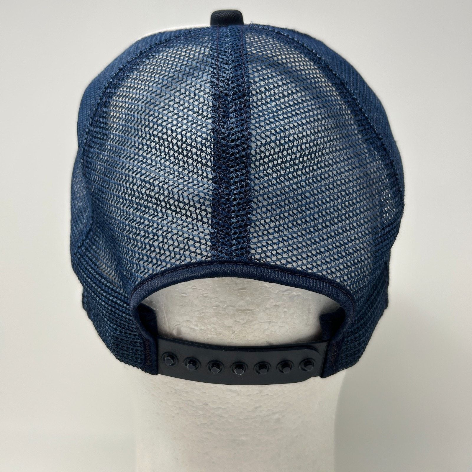 Vintage Vintage 80s CWA Communications Workers Trucker Hat Cap Blue Size ONE SIZE - 3 Thumbnail