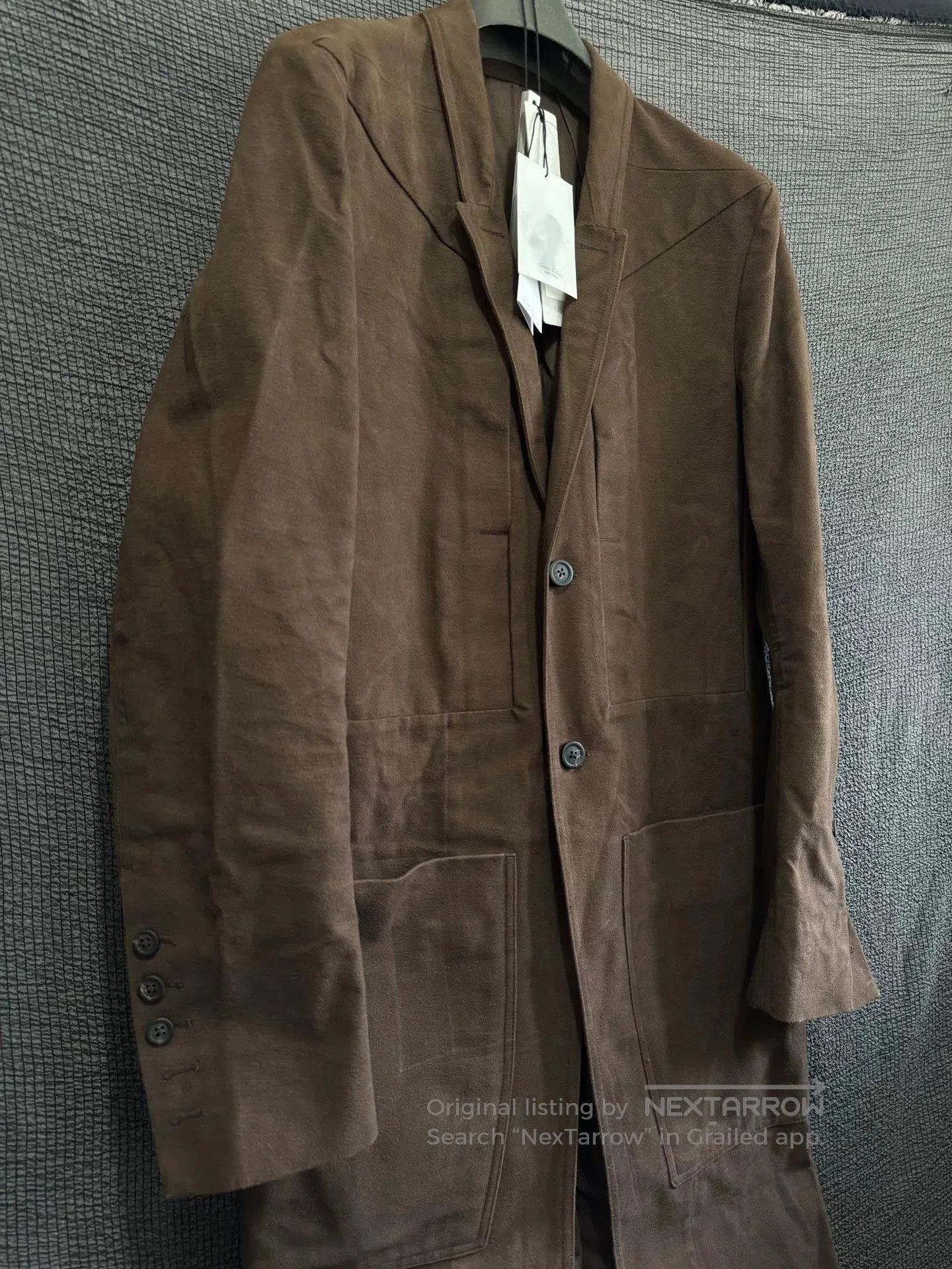 Rick Owens brown parka waistcoat from Rick Owens. Size US M / EU 48-50 / 2 - 4 Thumbnail