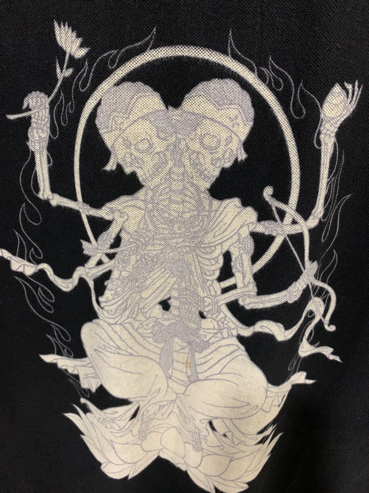 If Six Was Nine 💥💥 CRAZY Cropped Heads Embroidery Skulls Size US XL / EU 56 / 4 - 8 Thumbnail
