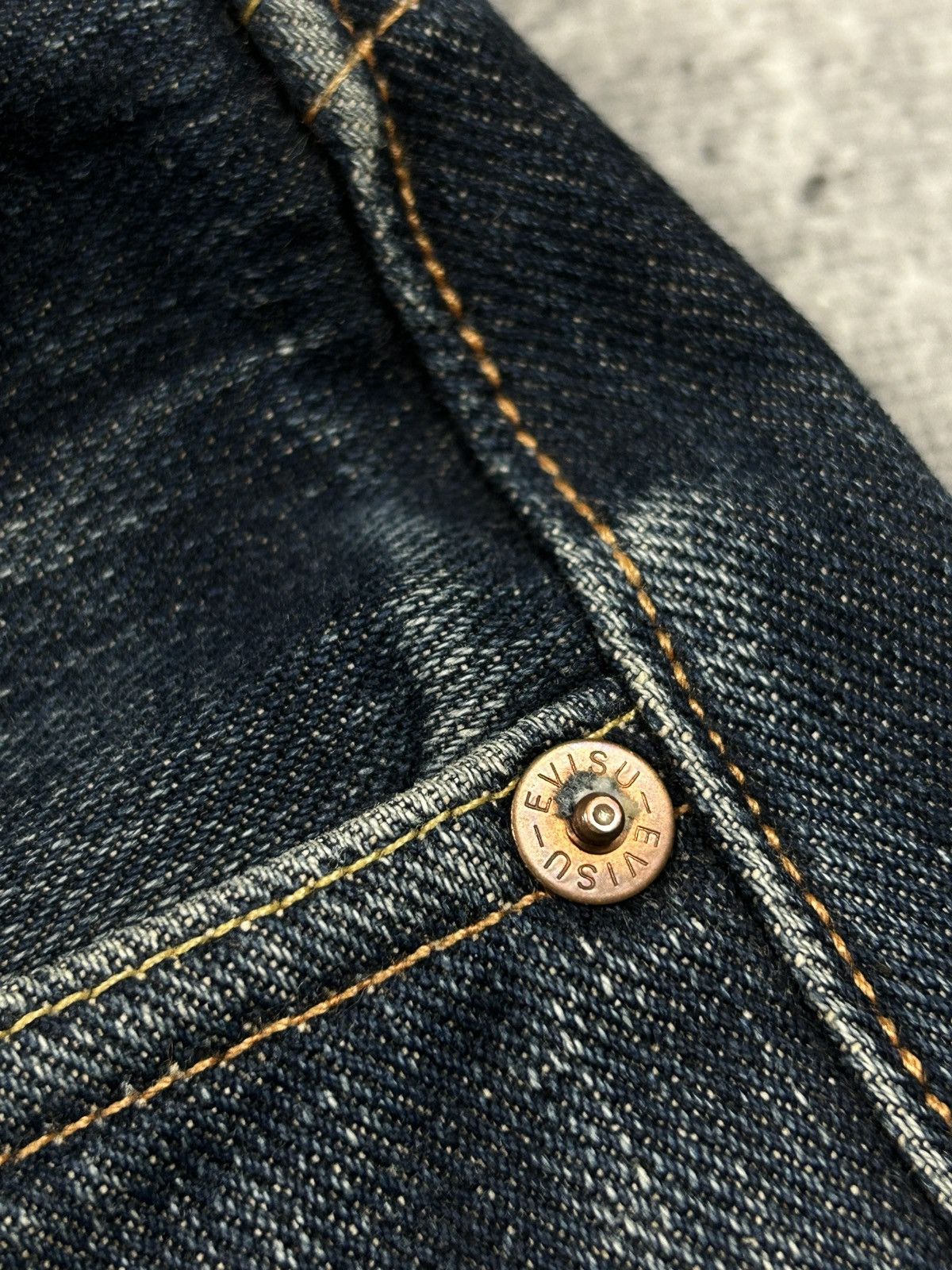 Evisu Evisu big print japanese selvedge denim Size US 30 / EU 46 - 7 Thumbnail