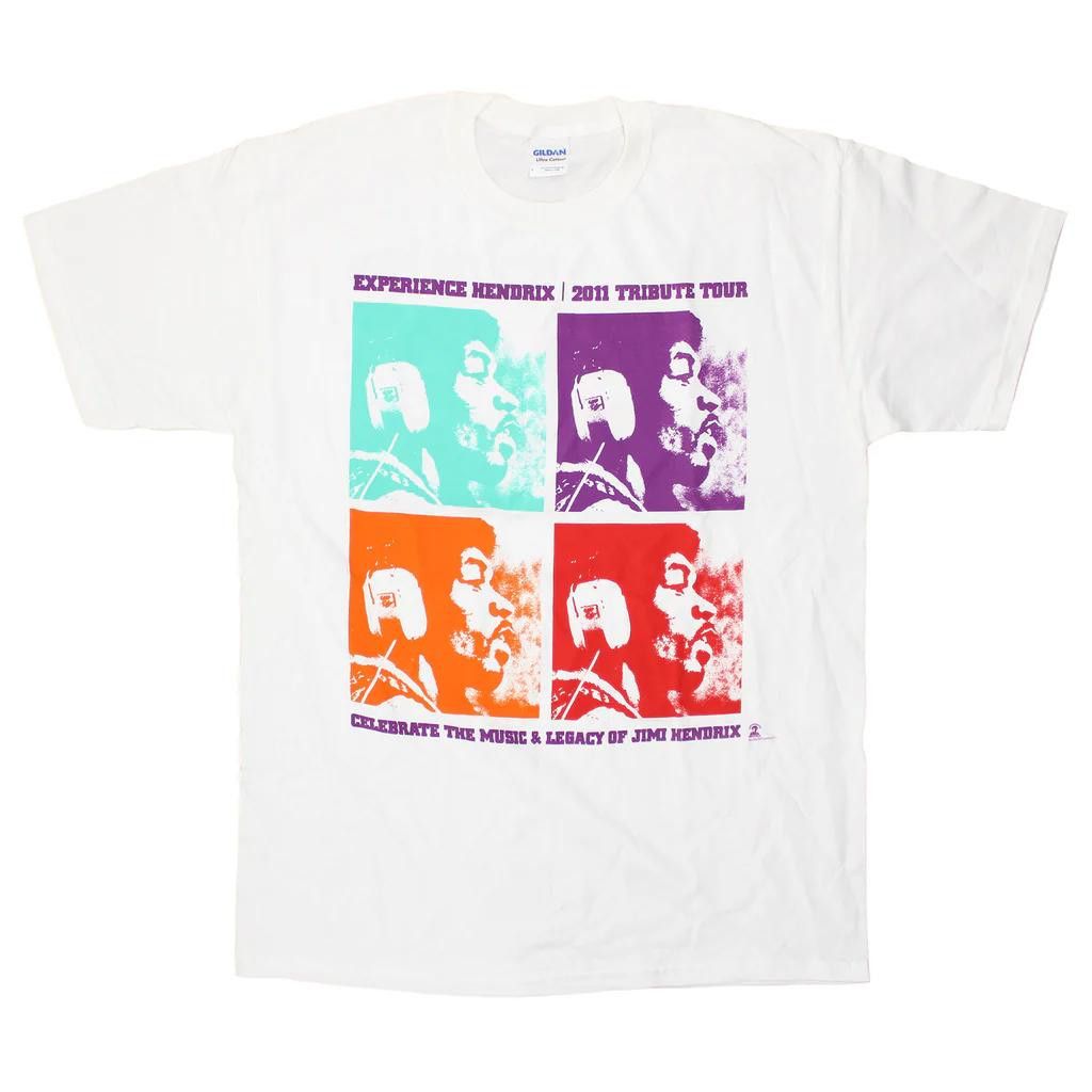 Designer Jimi Hendrix T-shitr 2011 Experience Hendrix Size US XL / EU 56 / 4 - 1 Thumbnail