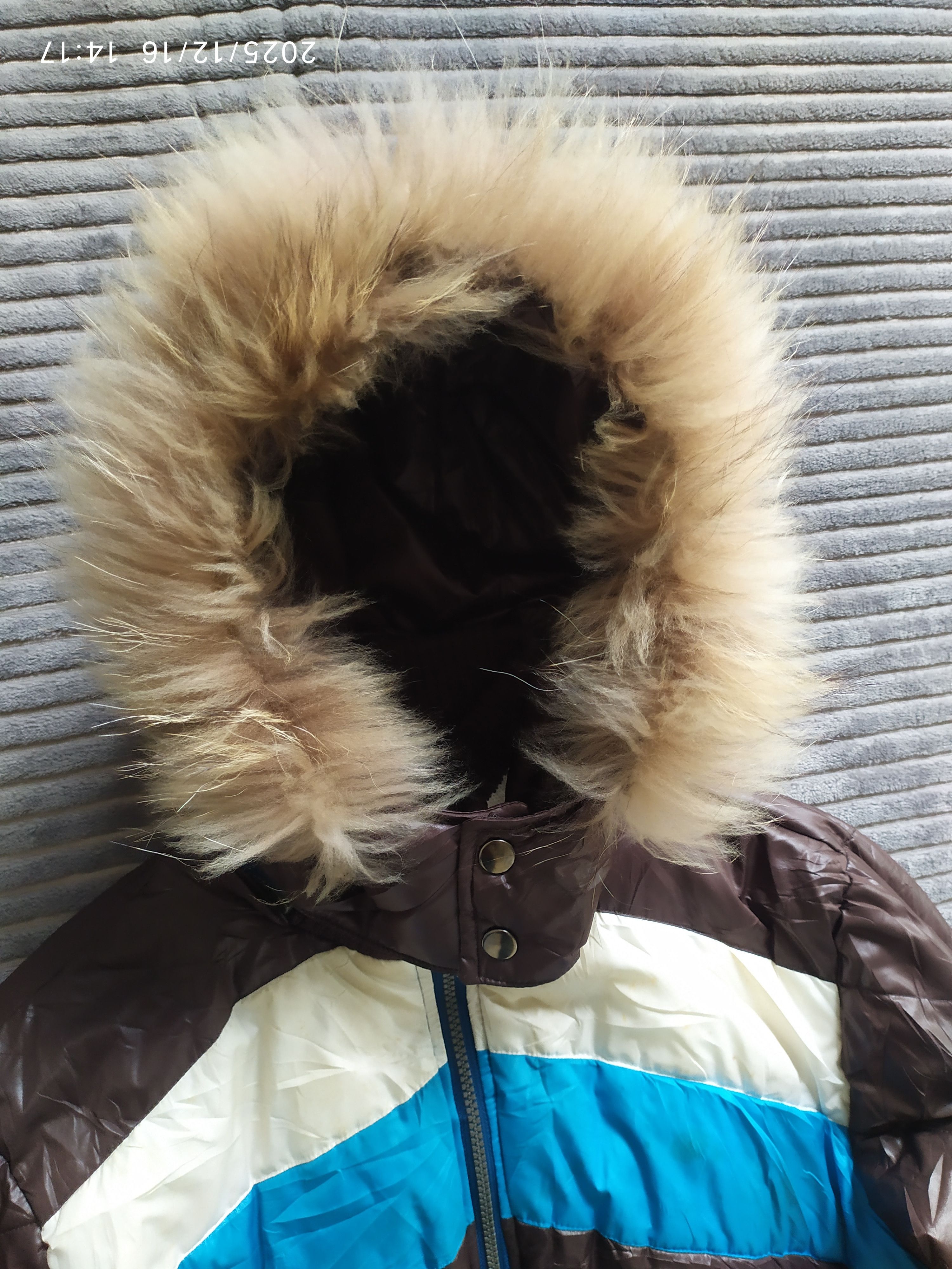 If Six Was Nine 2000s Japanese icca fur puffer jacket Size US L / EU 52-54 / 3 - 2 Thumbnail