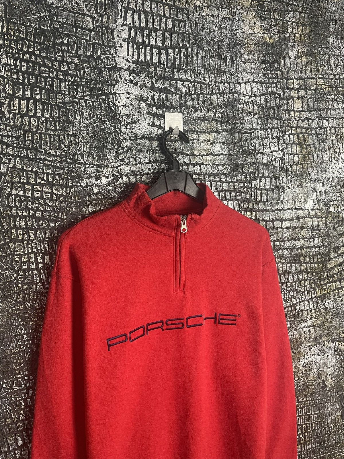 Porsche Design Porsche 90s Vintage Logo Zip Sweatshirt Crewneck Size US M / EU 48-50 / 2 - 11 Thumbnail