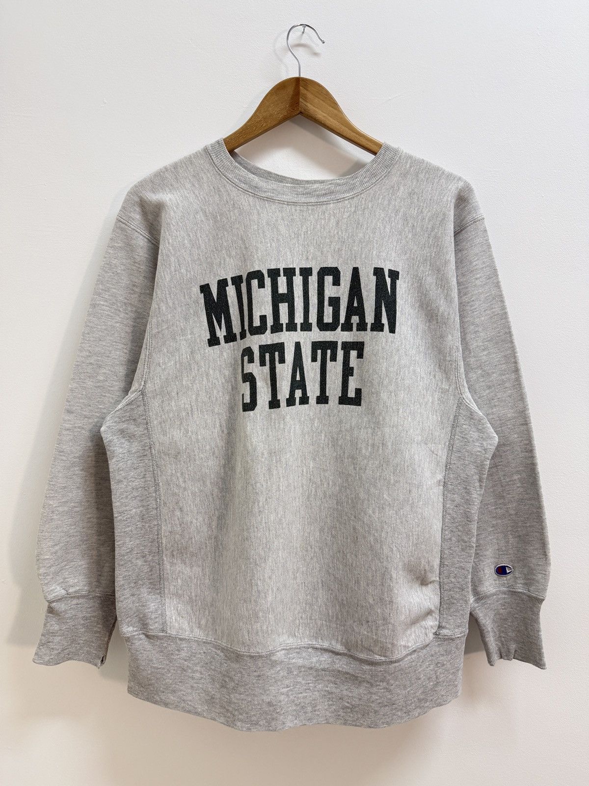 Champion Vintage 80s Champion Reverse Weave Michigan State sweatshirt Size US L / EU 52-54 / 3 - 1 Thumbnail