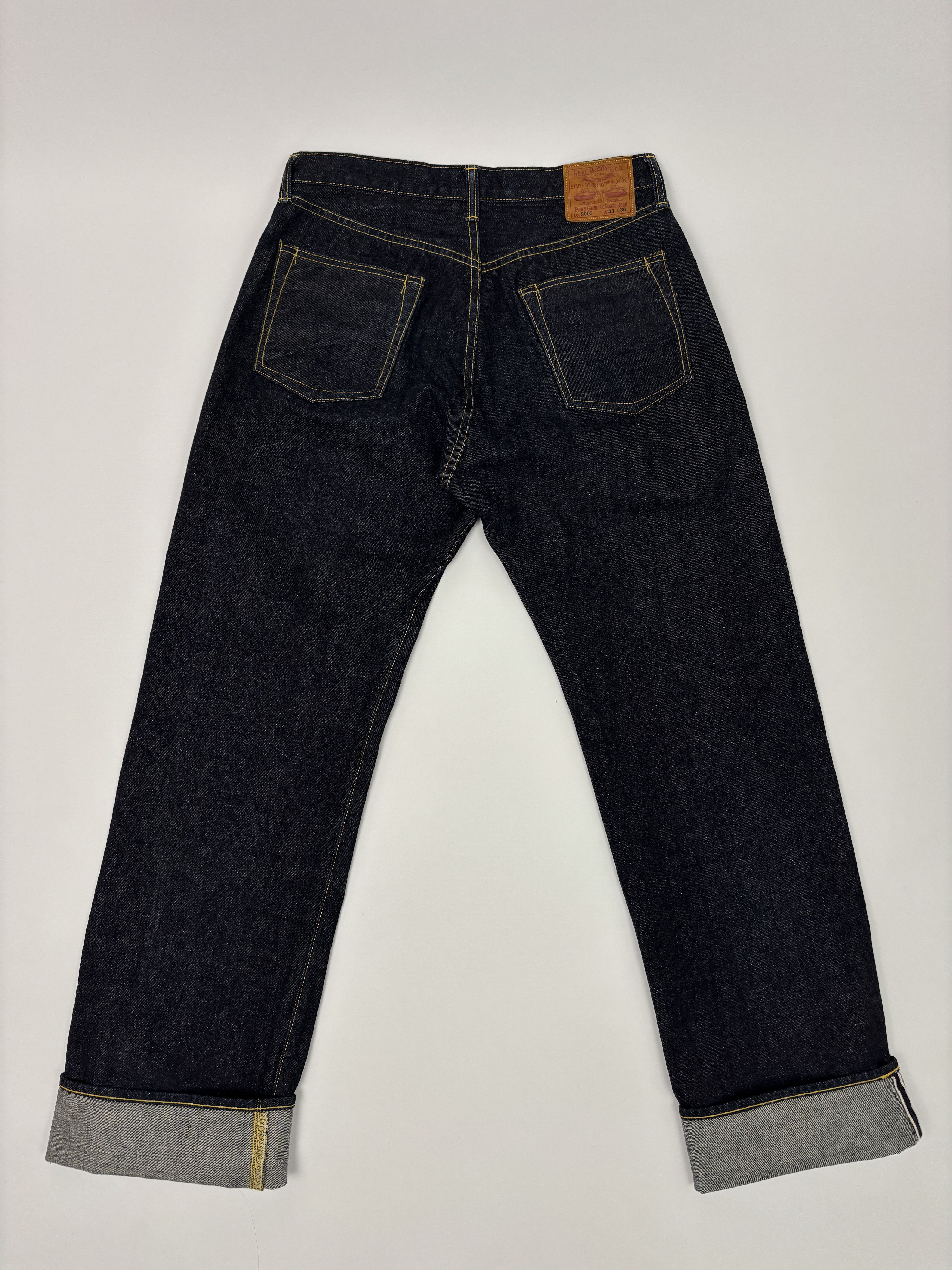 The Real McCoy's The Real McCoy’s Lot. S003 WW2 Jeans Size US 33 - 12 Thumbnail