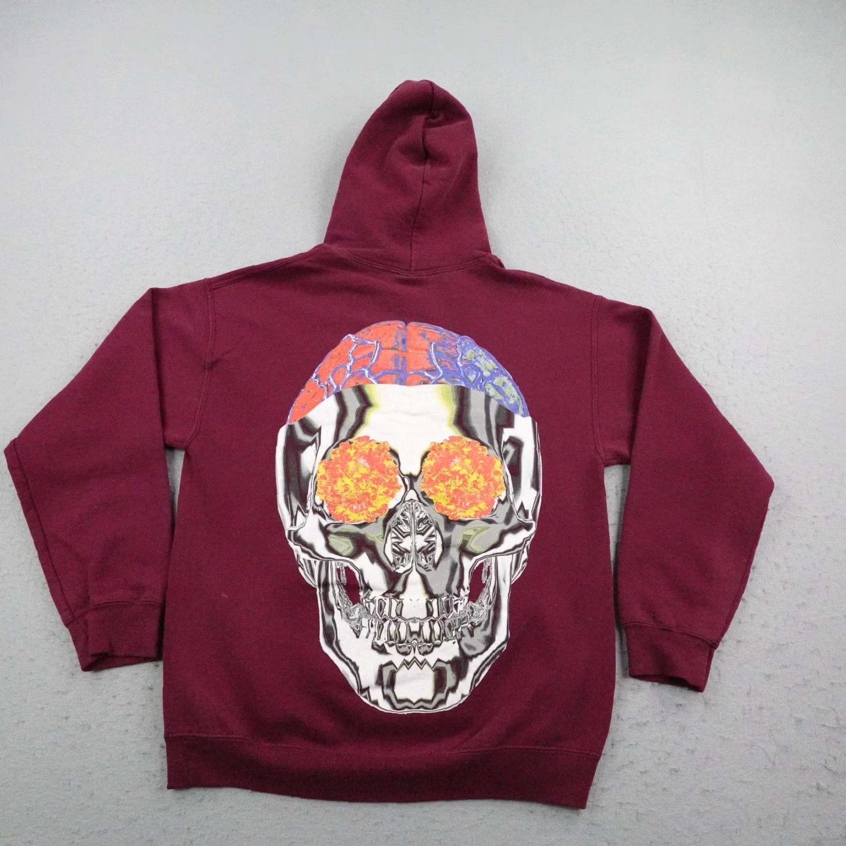 Gildan Coachella Travis Scott Hoodie Men Medium Red Fleece Skull Sweatshirt User: Coachella Travis Scott Hoodie Men Medium Red Fleece Skull Sweatshirt Size US M / EU 48-50 / 2 - 2 Thumbnail