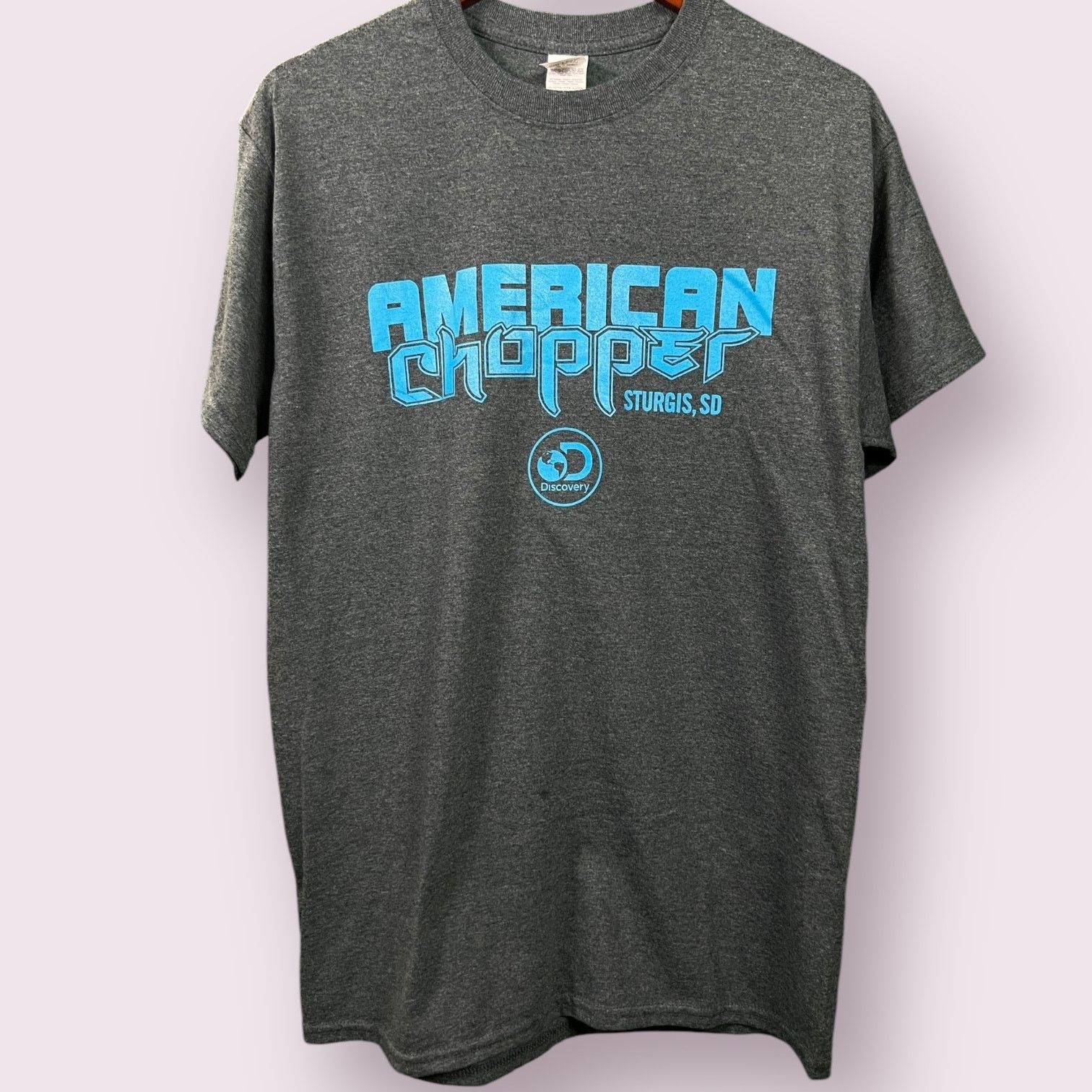 Gildan Discovery American Chopper Sturgis, SD T-Shirt Size M NWOT Size US M / EU 48-50 / 2 - 1 Thumbnail