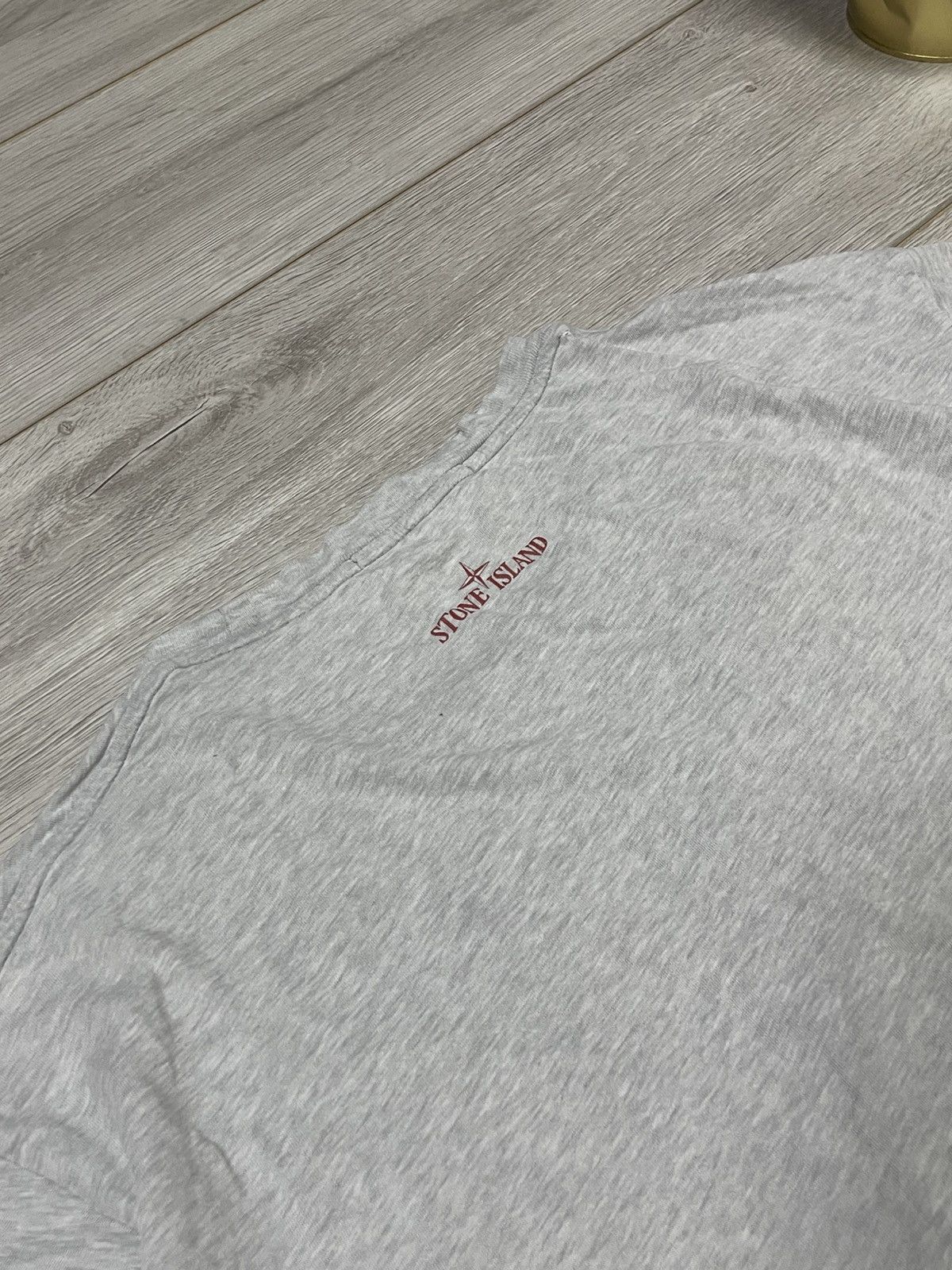 Stone Island Stone Island big logo compass vintage distressed shirt Size US L / EU 52-54 / 3 - 2 Thumbnail