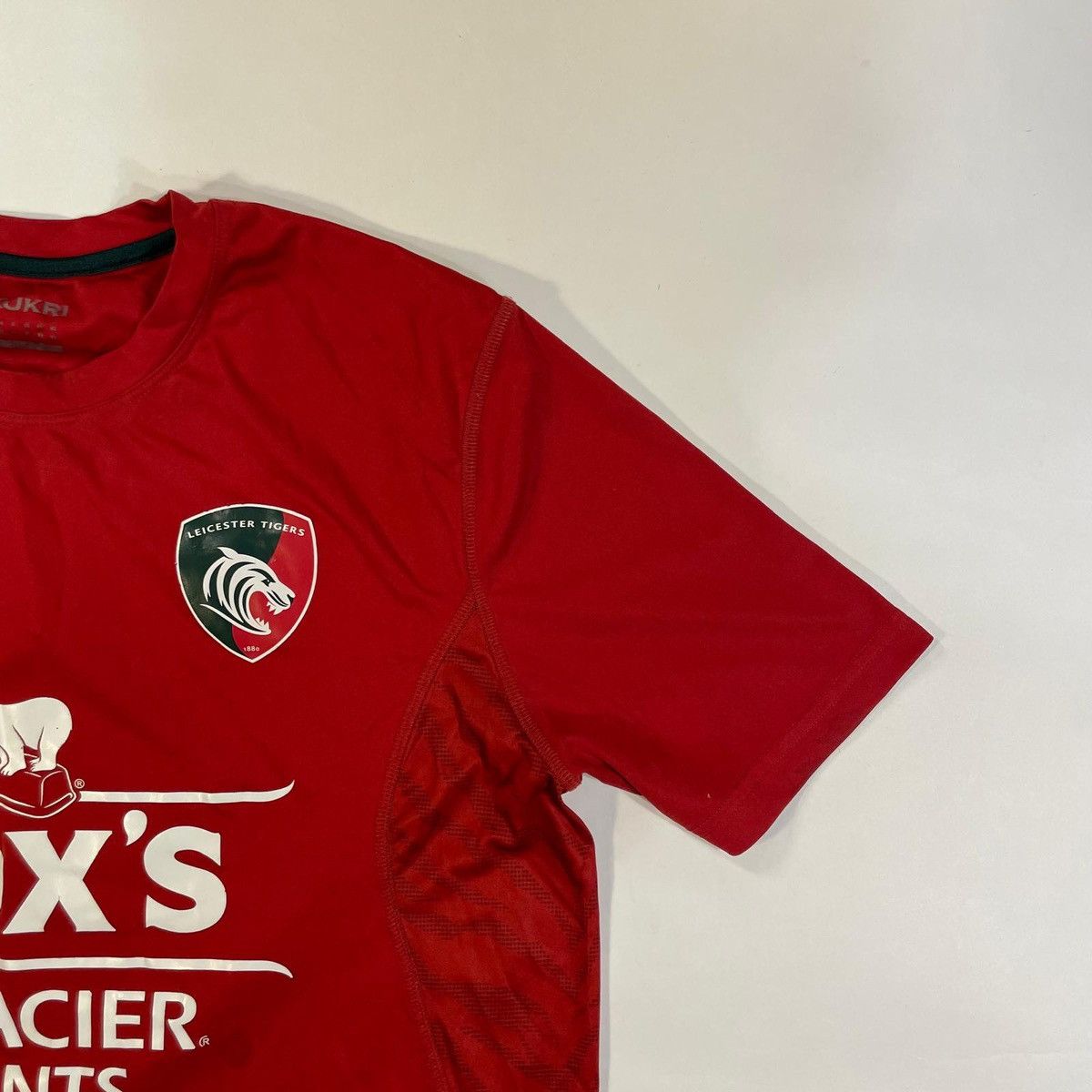 Other Red Leicester Tigers Kukri jersey shirt tee sportswear top Size US XL / EU 56 / 4 - 4 Thumbnail