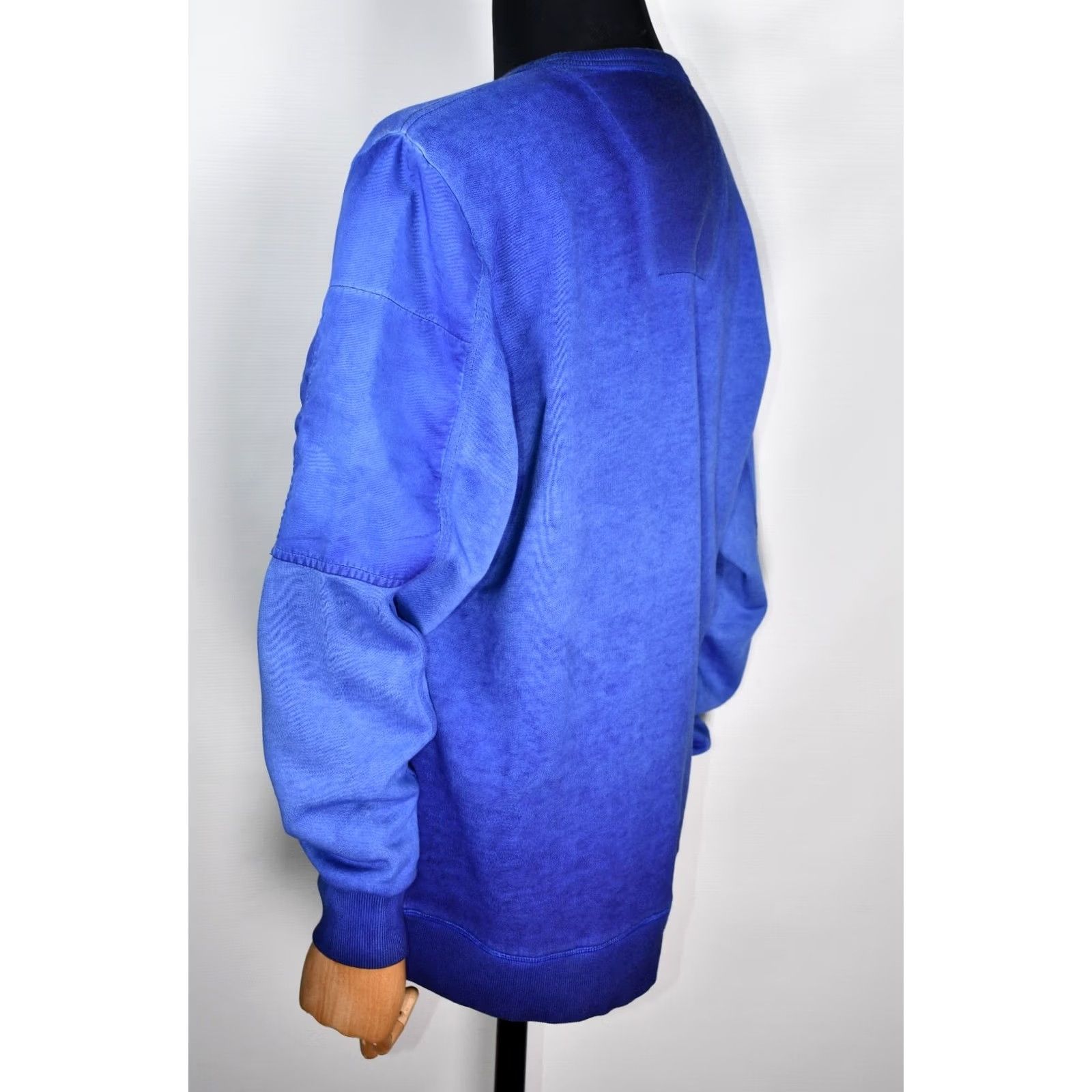 G-Star G-Star RAW Batt R SW L/S Sweatshirt Mens XL Blue Pattern: Solid Size US L / EU 52-54 / 3 - 3 Thumbnail