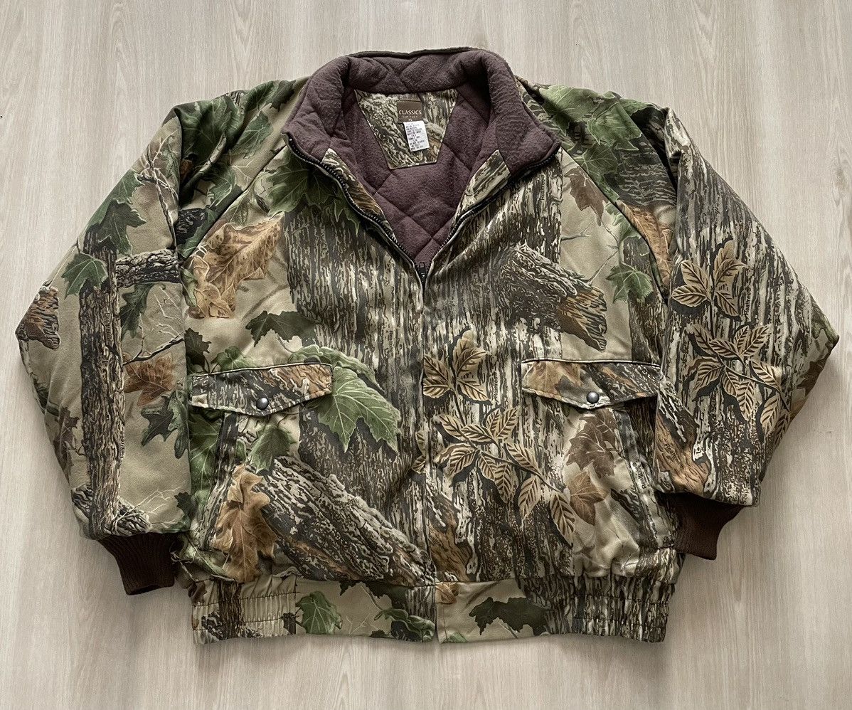 Realtree × Vintage Vintage Realtree Camouflage Bomber Insulated USA Mens XL Size US XL / EU 56 / 4 - 2 Thumbnail