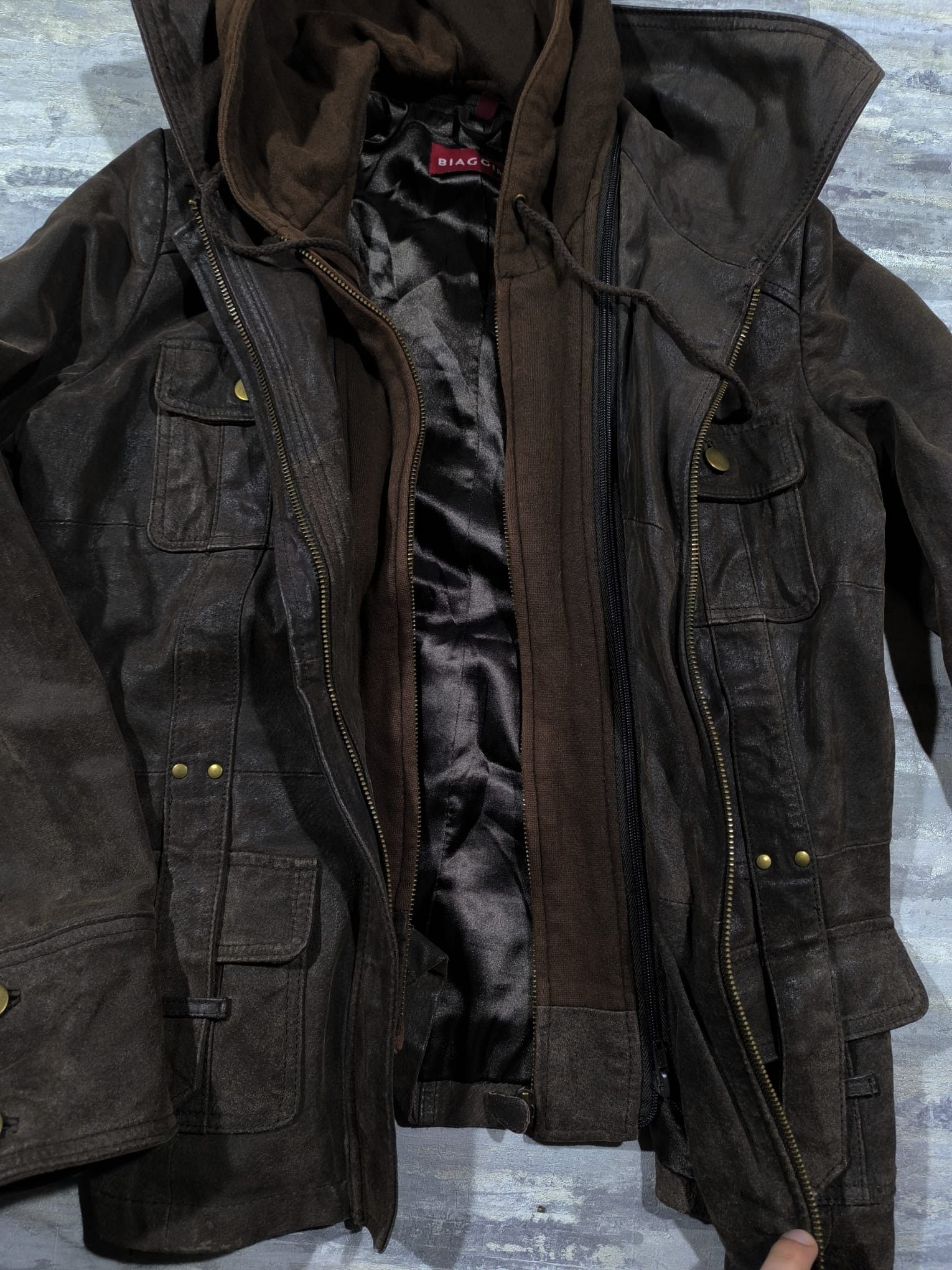 Hysteric Glamour Avantgarde Trashed Leather Jacket Carol Christian Poell Type Size US S / EU 44-46 / 1 - 8 Thumbnail