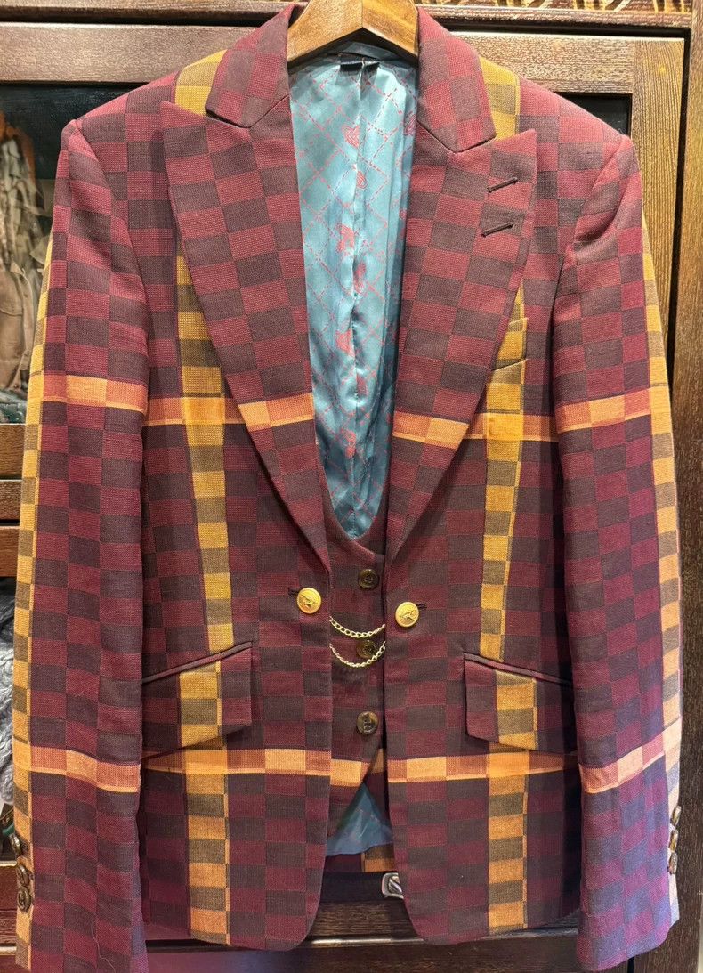 Vivienne Westwood Vivienne Westwood sizeXS A vintage checkered suit Size 34S - 1 Thumbnail