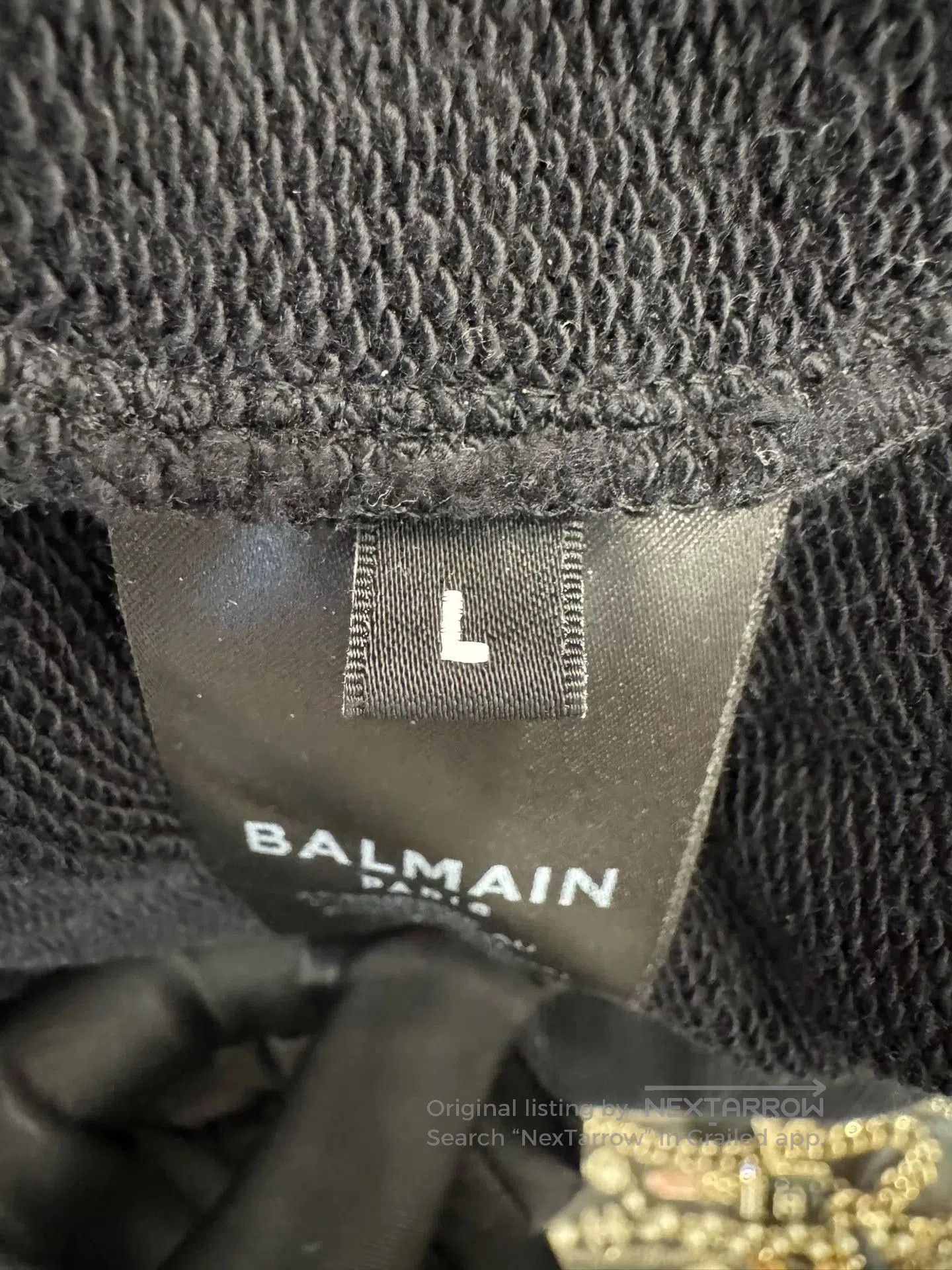 Balmain balmain black logo athletic sweatpants. Size US 32 / EU 48 - 7 Thumbnail