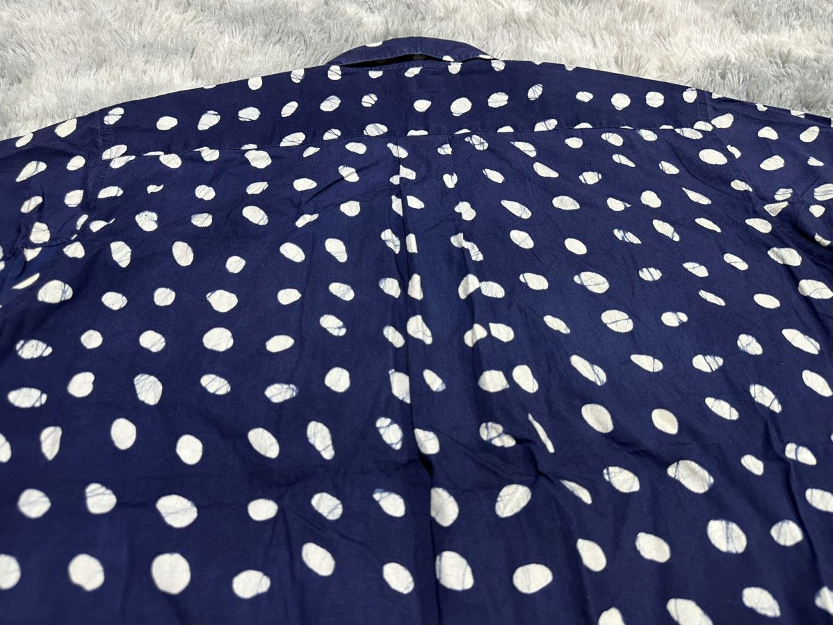 Comme des Garcons Homme Plus 🔥1991 Comme Des Garcons Homme Plus Shirt Painted Polka Dot Size US XL / EU 56 / 4 - 10 Thumbnail