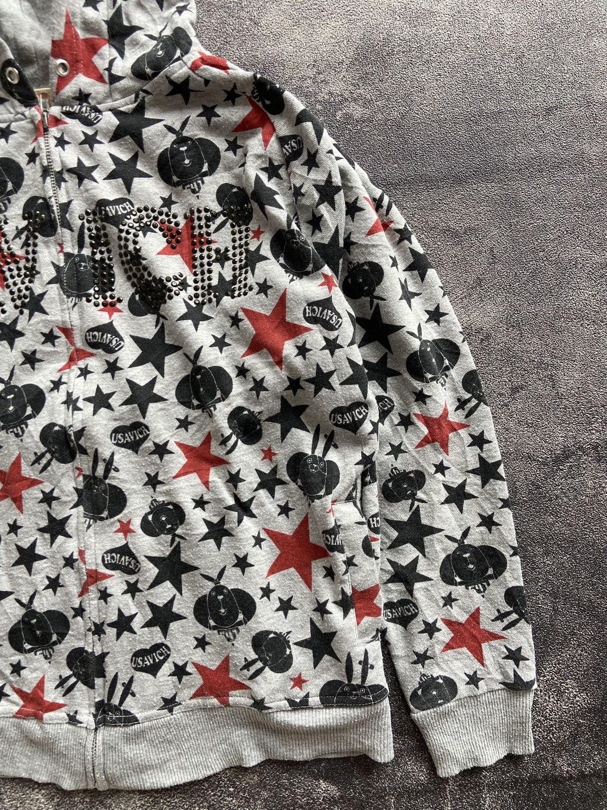 Japanese Brand Usavich Bunny Hoodie Hysteric Glamour Style Size US M / EU 48-50 / 2 - 6 Thumbnail