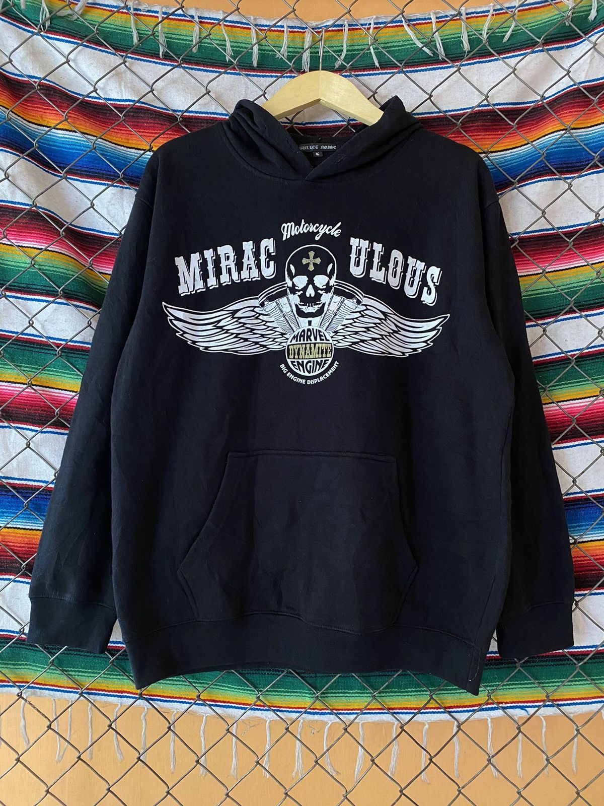 Hysteric Glamour × If Six Was Nine × Le Grande Bleu (L.G.B.) Y2k Bullet noise skull ifsixwasnine hoodie Size US L / EU 52-54 / 3 - 2 Thumbnail