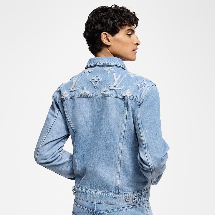 Louis Vuitton Denim Trucker Jacket Size US M / EU 48-50 / 2 - 4 Thumbnail