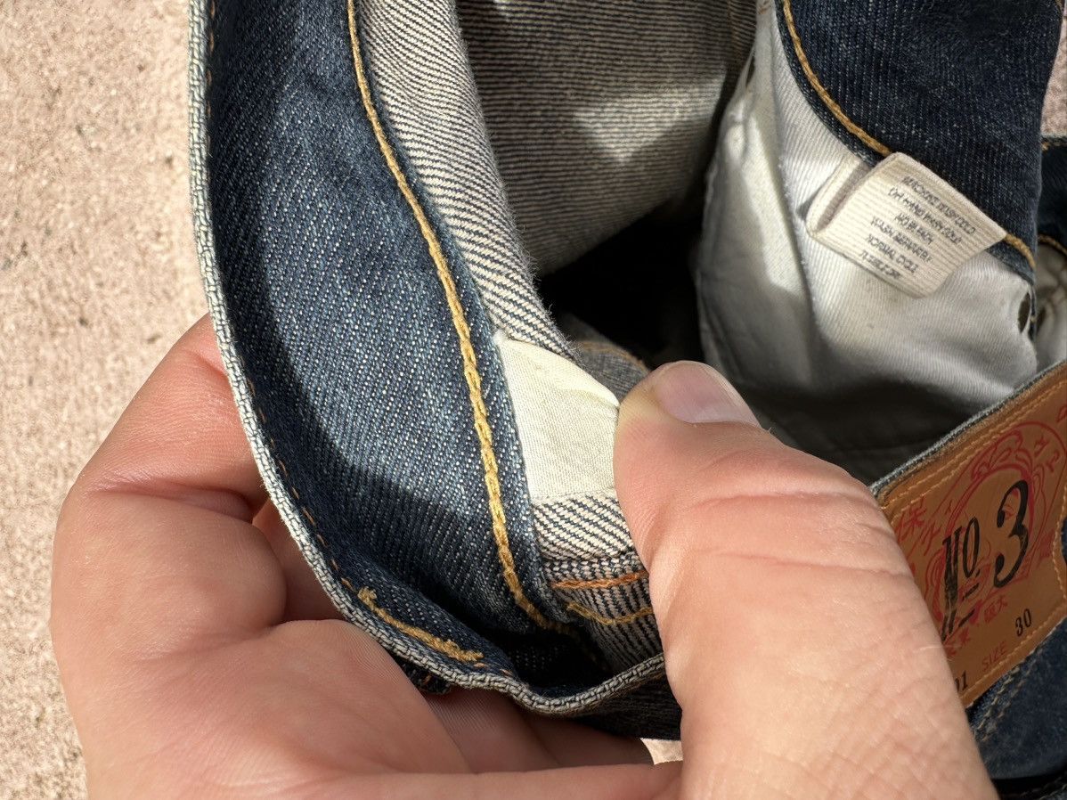 Evisu × Japanese Brand Evisu Multi Pocket Jeans Denim Navy Size US 30 / EU 46 - 10 Thumbnail