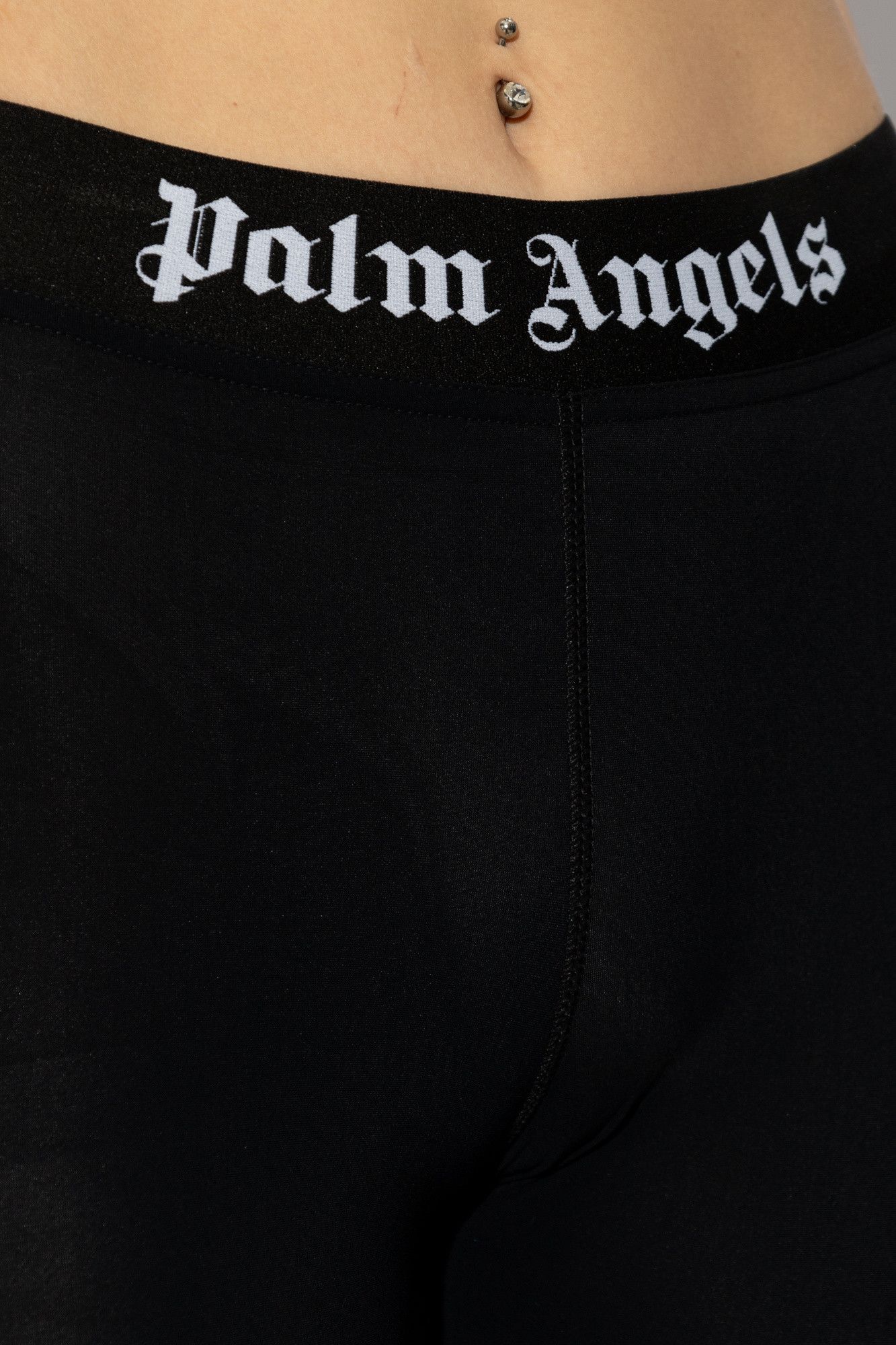 Palm Angels o1s22i1n0824 Sporty Leggings in Black Size 27" / US 4 / IT 40 - 5 Thumbnail