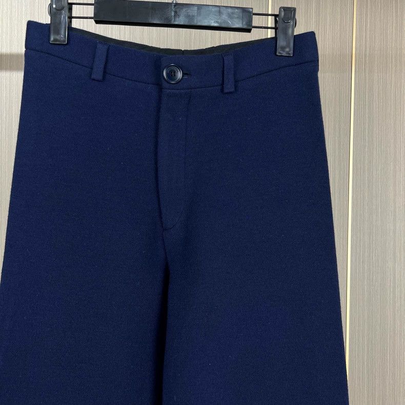 Balenciaga Balenciaga Navy Cashmere Casual Trousers Size US 28 / EU 44 - 3 Thumbnail