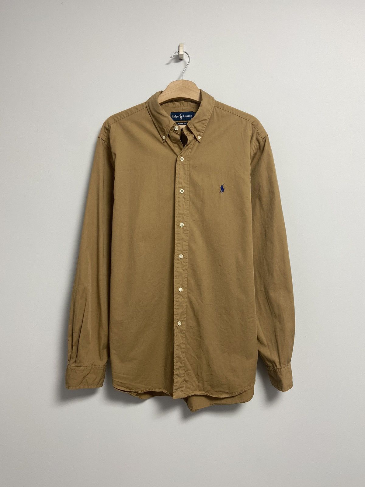 Vintage Polo Ralph Lauren Vintage Button Up Shirt Size US L / EU 52-54 / 3 - 1 Thumbnail