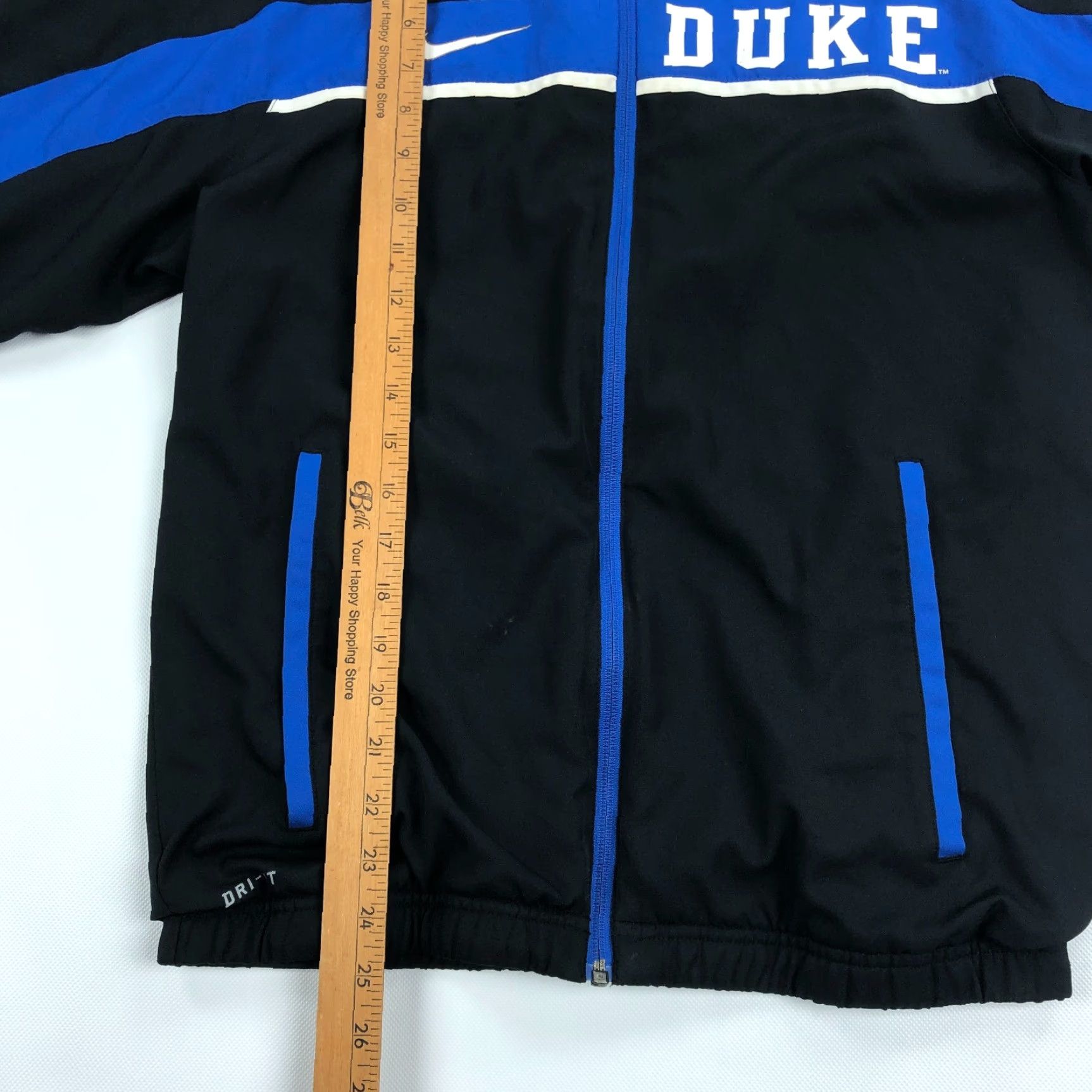 Nike Nike Elite Jacket Mens Small Duke University Full Zip Track Jacket Size US S / EU 44-46 / 1 - 7 Thumbnail