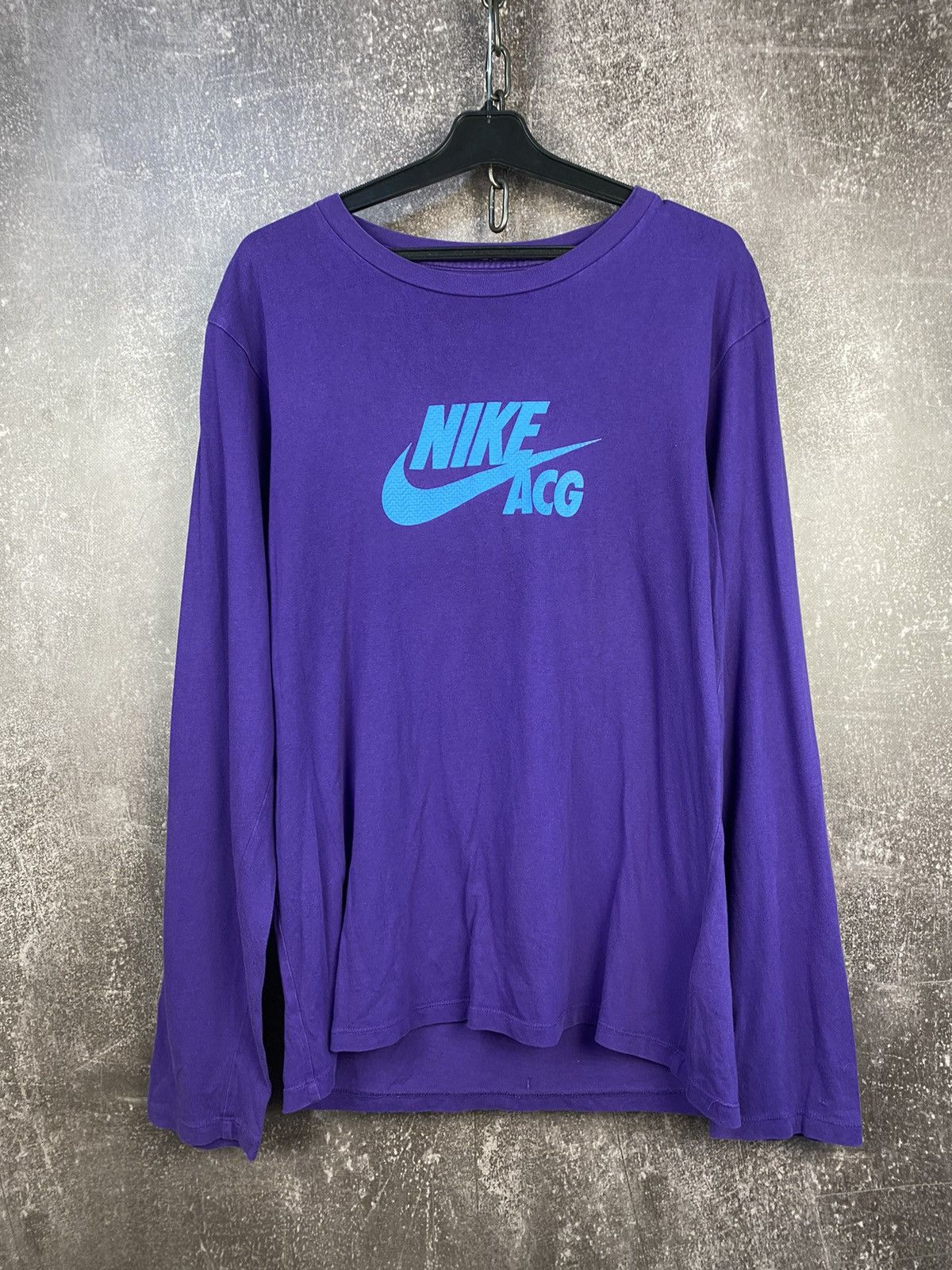 Nike ACG Vintage Rare Nike ACG Longsleeve Crewneck Faded T shirt Size US M / EU 48-50 / 2 - 1 Thumbnail
