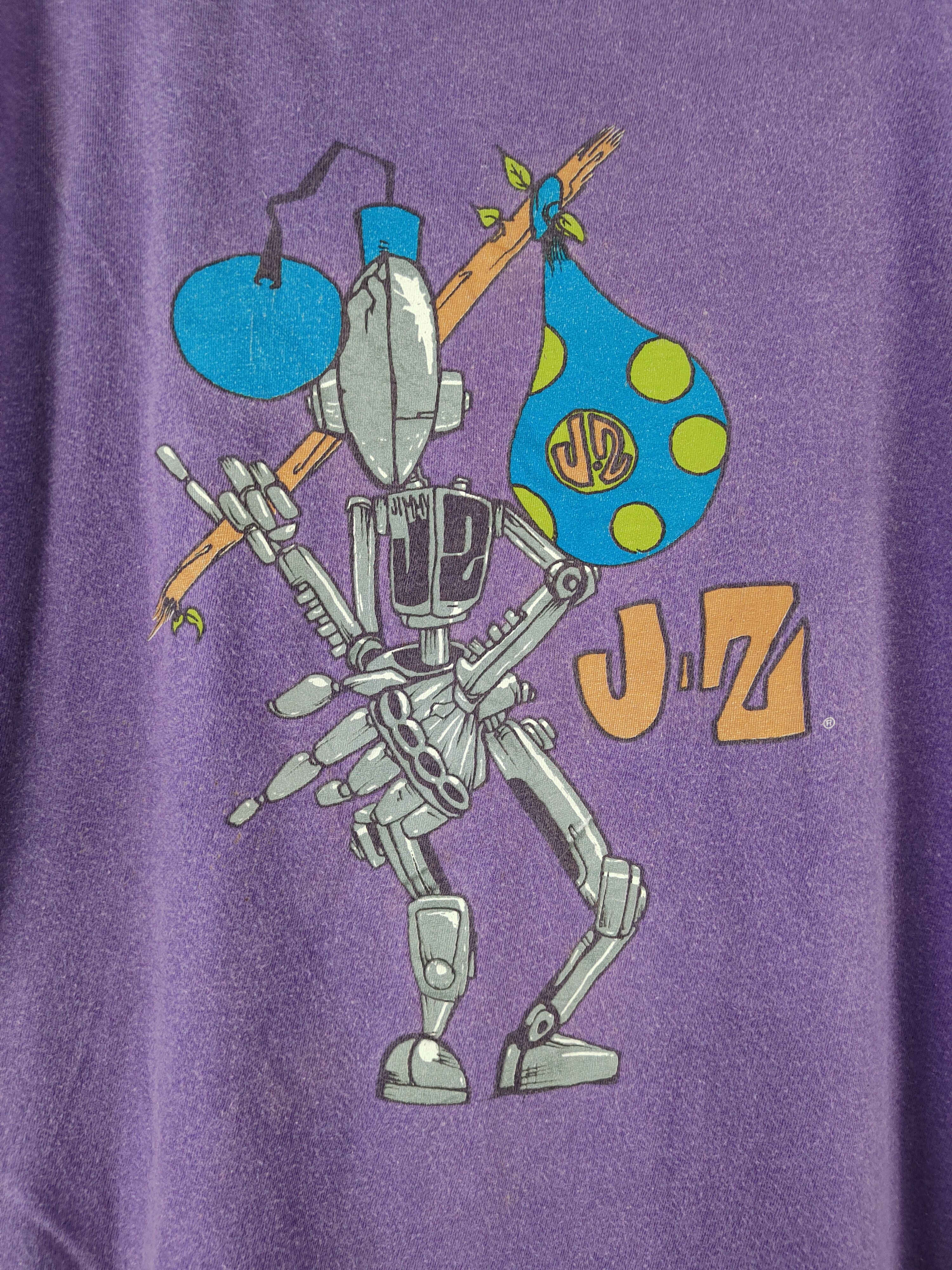 Vintage DL 80' Jimmy'z skate vintage faded Purple tee #1030 Size US L / EU 52-54 / 3 - 2 Thumbnail