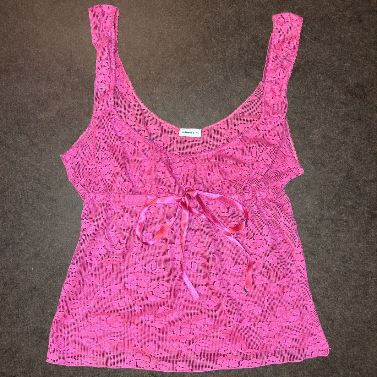 Vintage Vintage Cami Lace Top Size S / US 4 / IT 40 - 1 Thumbnail