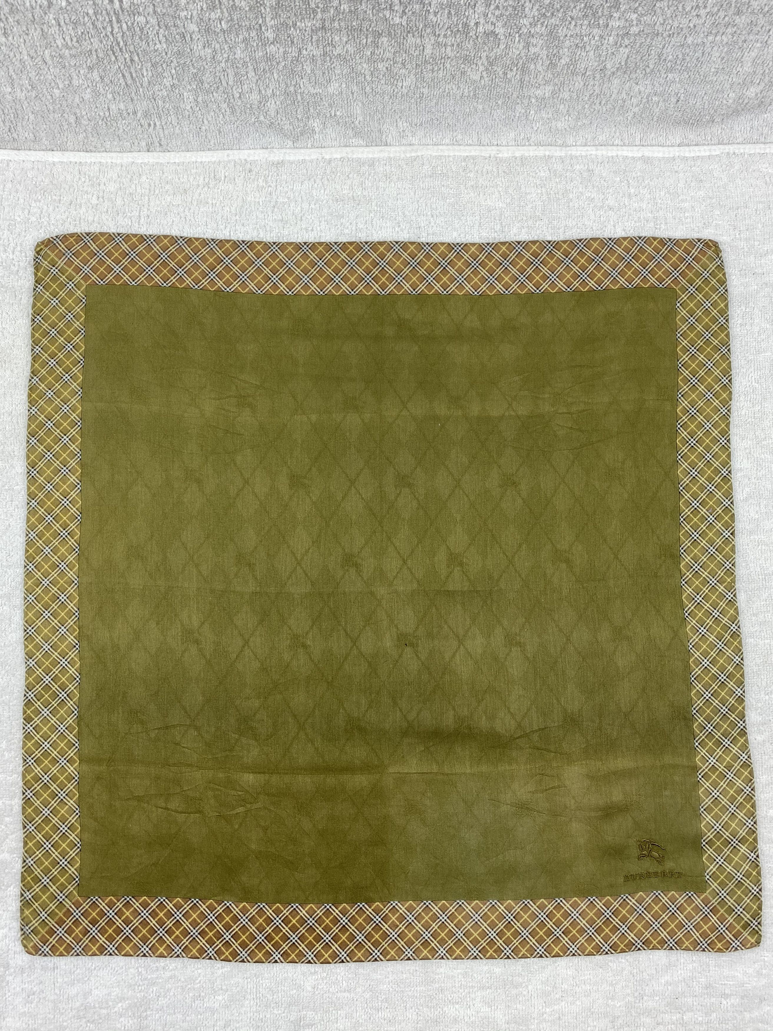 Burberry Vintage Burberry Handkerchief / Bandana / Neckerchief Size ONE SIZE - 3 Thumbnail