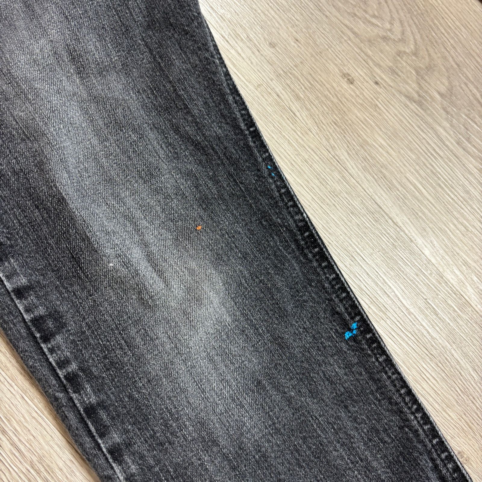 Diesel Diesel D-Luster Slim Jeans Men's 31x27 Slim Stretch Black Size US 31 - 13 Thumbnail