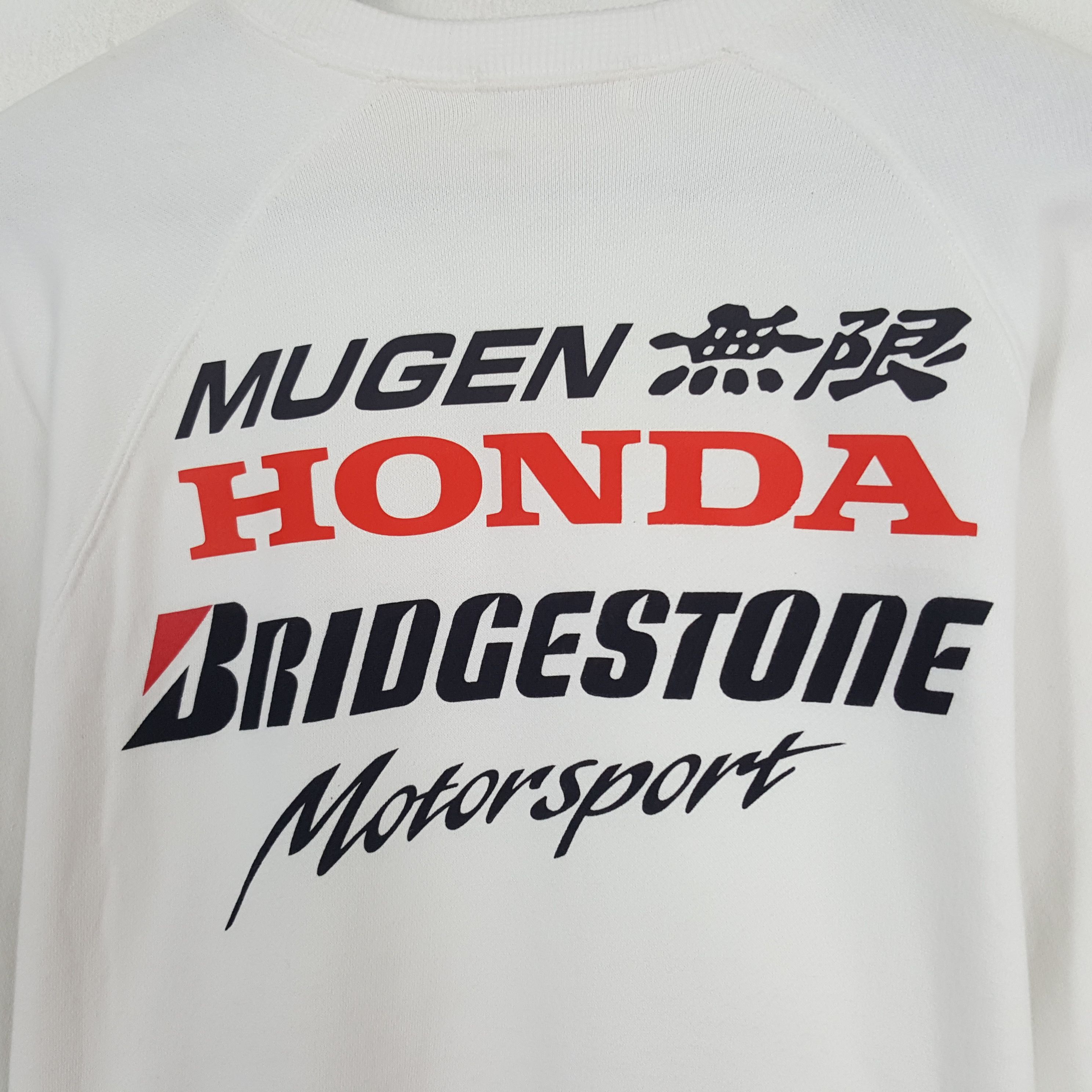 Honda × Vintage Vintage Bridgestone x Custom Art Mugen Honda Sweatshirt Size US S / EU 44-46 / 1 - 2 Thumbnail