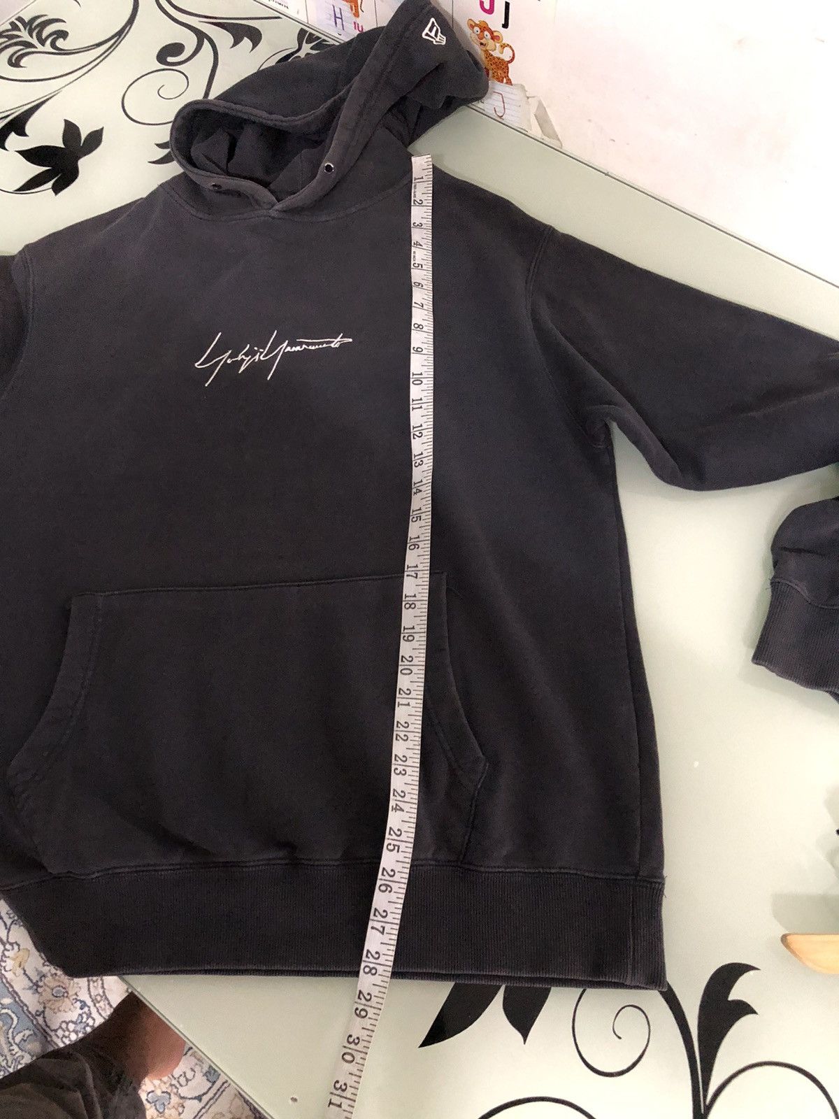 Yohji Yamamoto Rare❗️Yohji Yamamoto x New Era Embroidery Hoodie Size US L / EU 52-54 / 3 - 17 Thumbnail