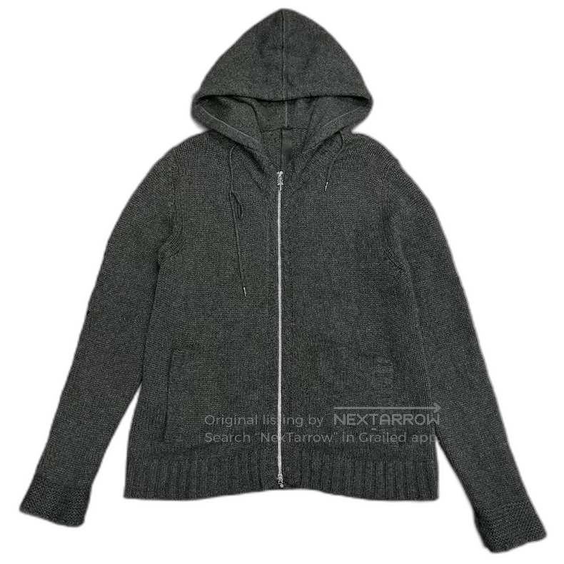 Chrome Hearts Chrome Hearts Knitted Hooded Zip Jacket. Size US M / EU 48-50 / 2 - 1 Thumbnail