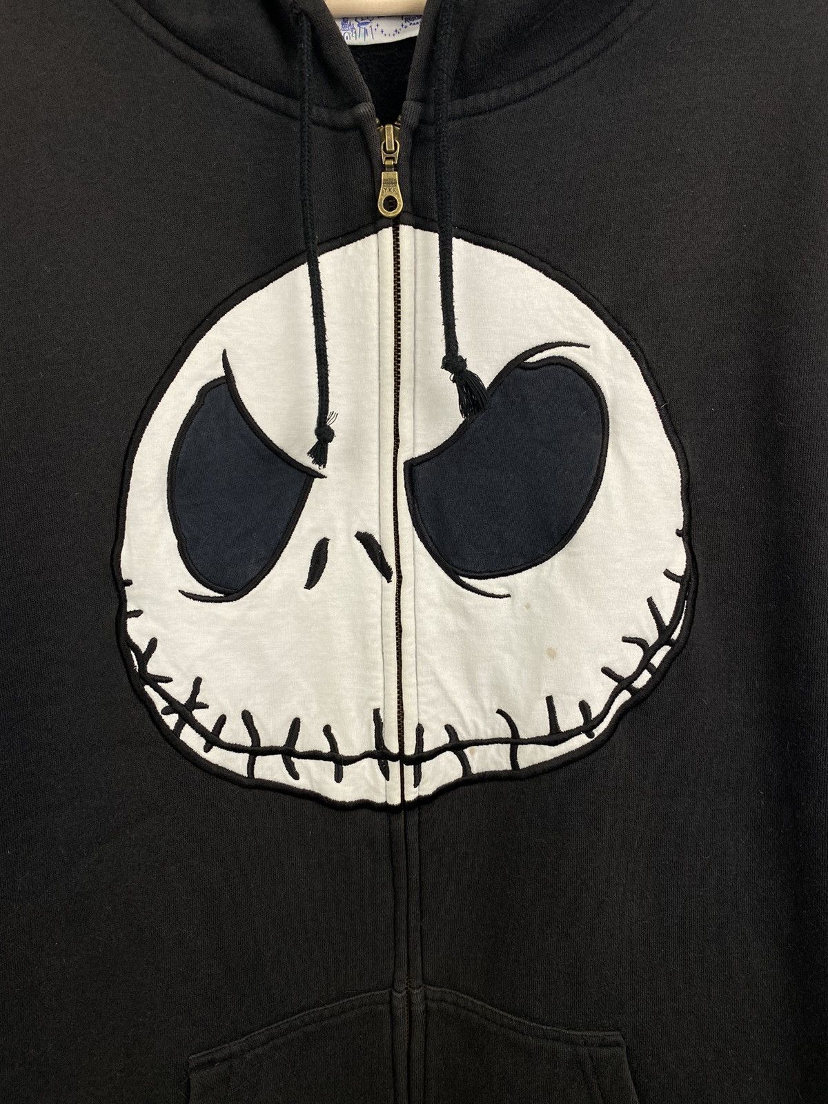 Disney Tim Burtons The Nightmare Before Christmas Skull Zip Hoodie Size US XXL / EU 58 / 5 - 4 Thumbnail