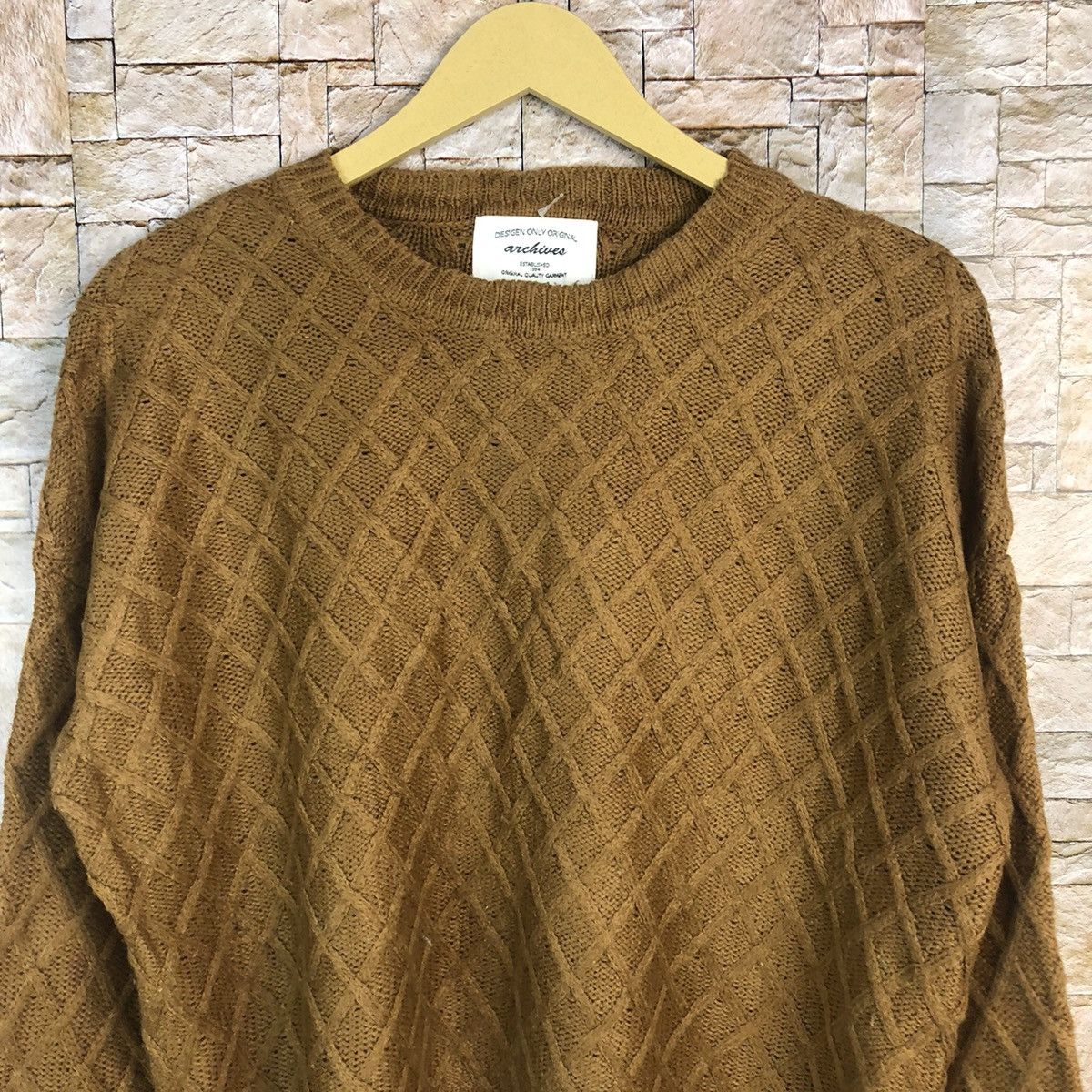 Vintage Archives Brown vintage Knitwear #A764 Size M / US 6-8 / IT 42-44 - 5 Thumbnail