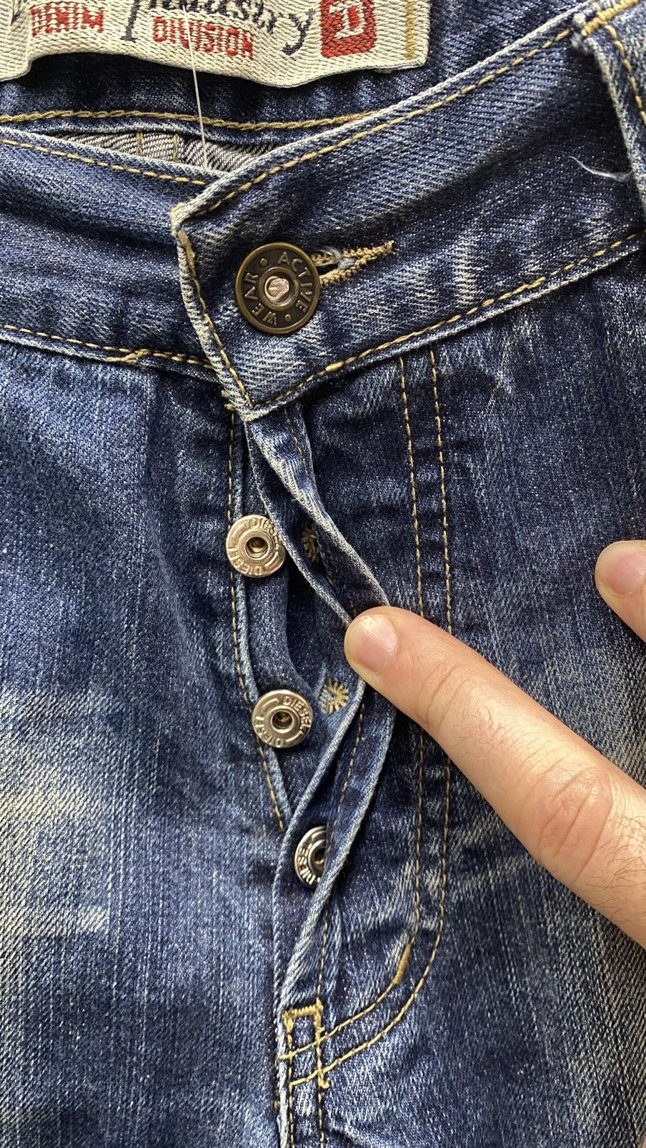 Diesel Vintage Diesel jeans Size US 34 / EU 50 - 13 Thumbnail