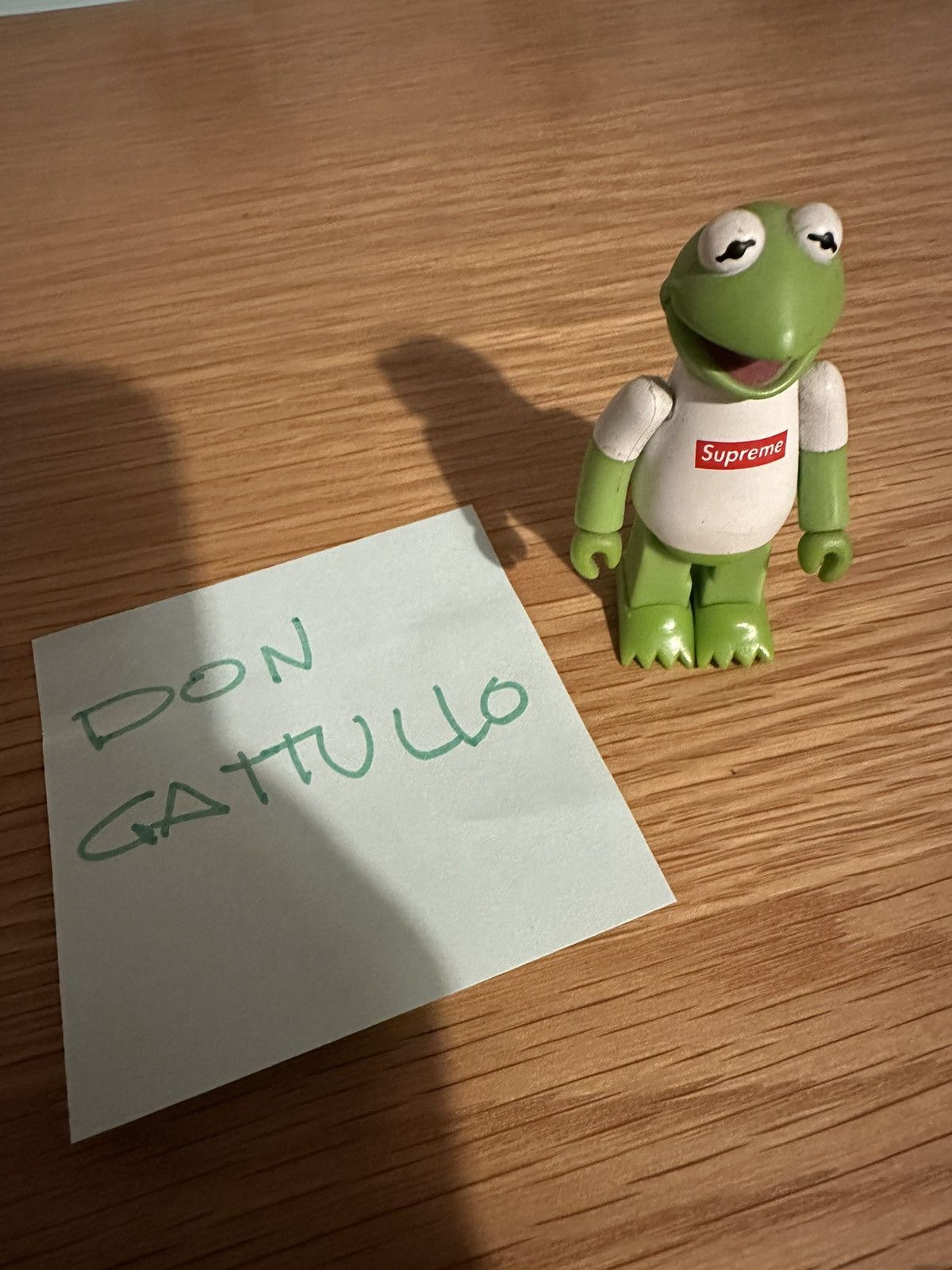 image of Supreme Kermit Bearbrick in White, Men's