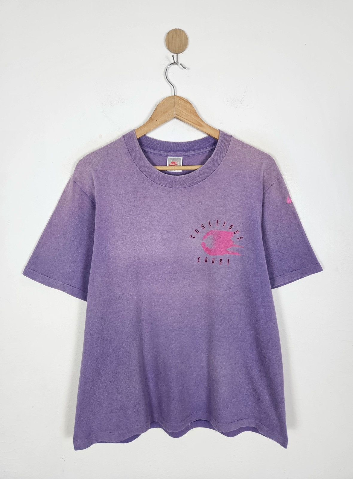 Nike Vintage Nike Court challenge 90s tennis tee shirt Size US S / EU 44-46 / 1 - 2 Thumbnail