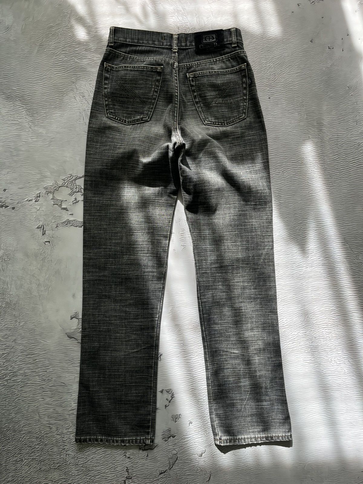 John Galliano CD Vintage 90s Denim Jeans Gray John Galliano Size US 30 / EU 46 - 9 Thumbnail
