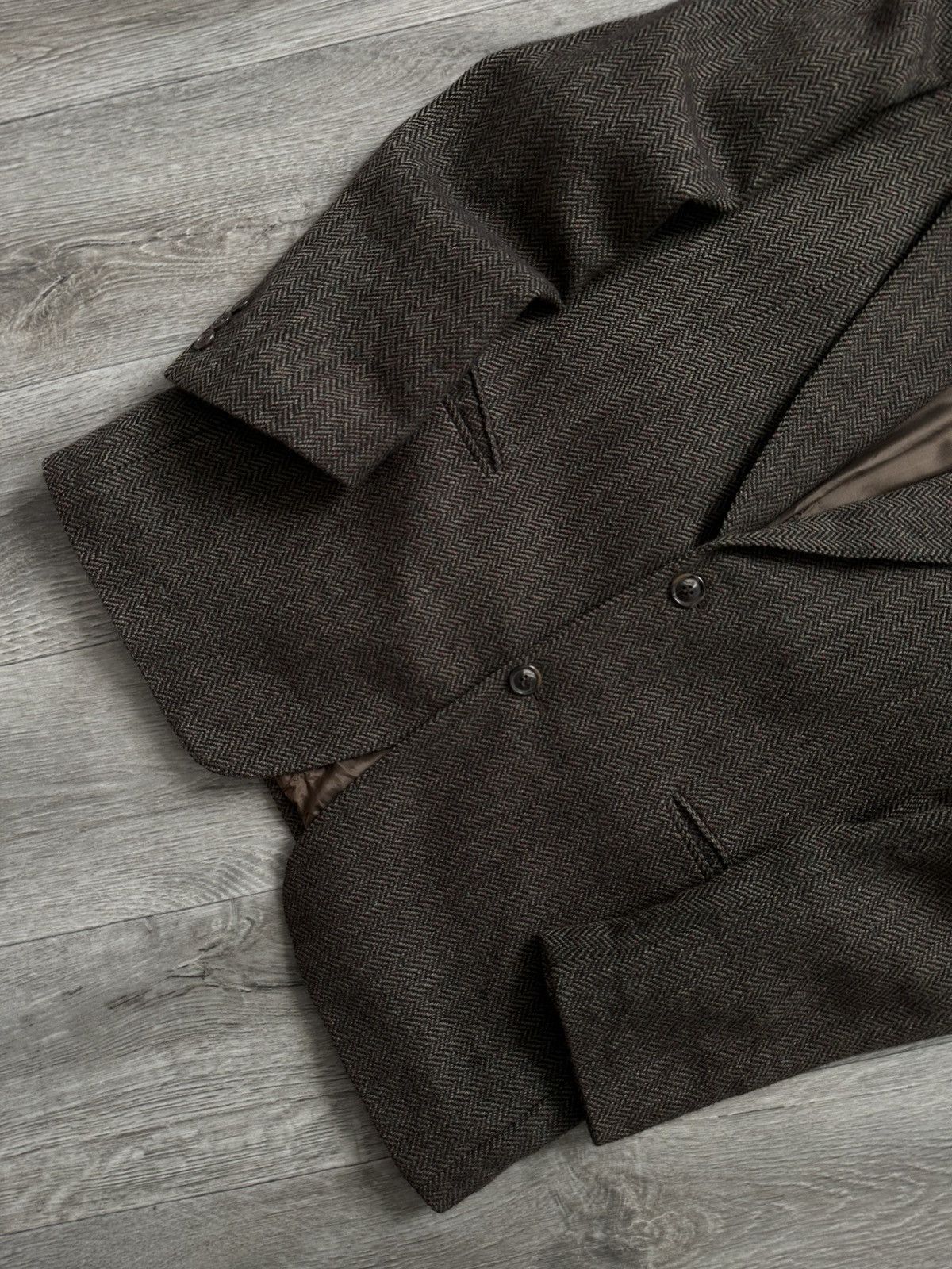 Hugo Boss 🫧Hugo Boss Vintage Wool Blazer Jacket Men L Size US L / EU 52-54 / 3 - 3 Thumbnail