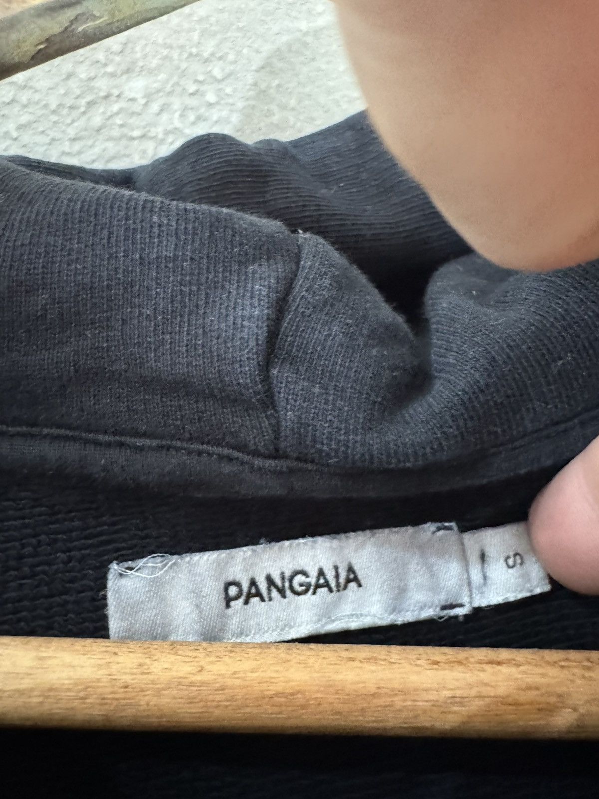 Pangaia Pangaia Essential boxy organic cotton Hoodie Sand Black Size US S / EU 44-46 / 1 - 3 Thumbnail