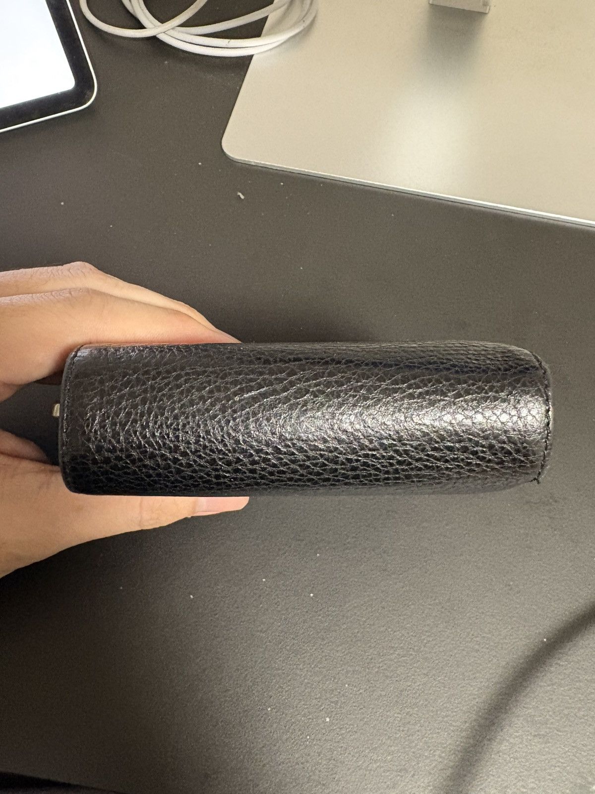 Chrome hearts sq zip wallet