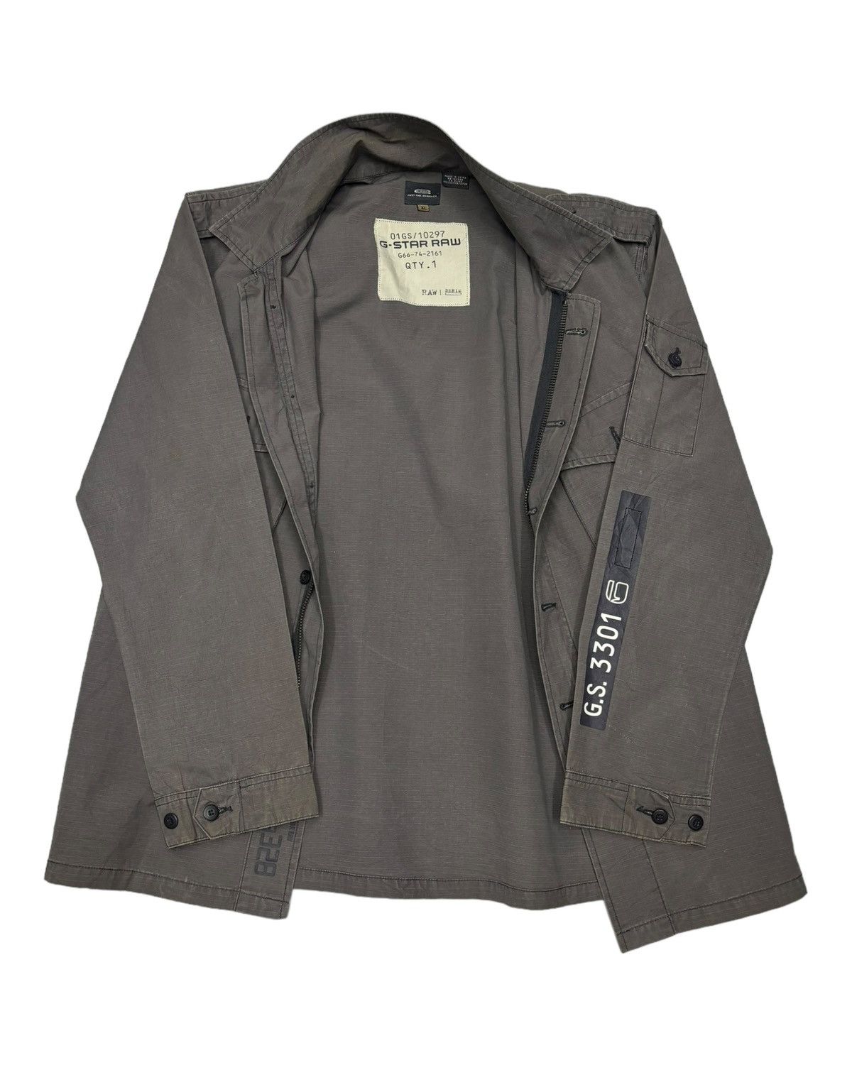 Kapital G-STAR RAW MILITARY POCKET BUTTON SHIRT Size US M / EU 48-50 / 2 - 3 Thumbnail