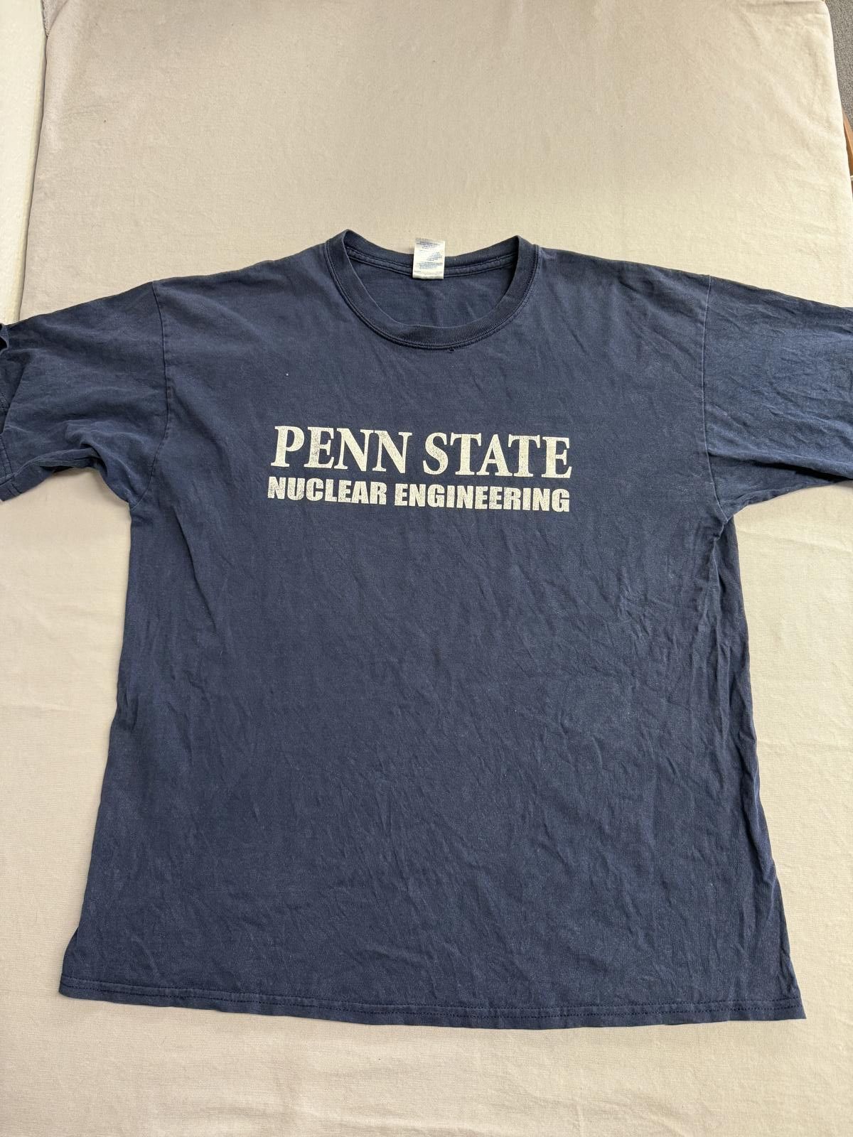 Gildan Vintage Penn State Nuclear Engineering T-shirt If You See Us Size US XL / EU 56 / 4 - 1 Thumbnail