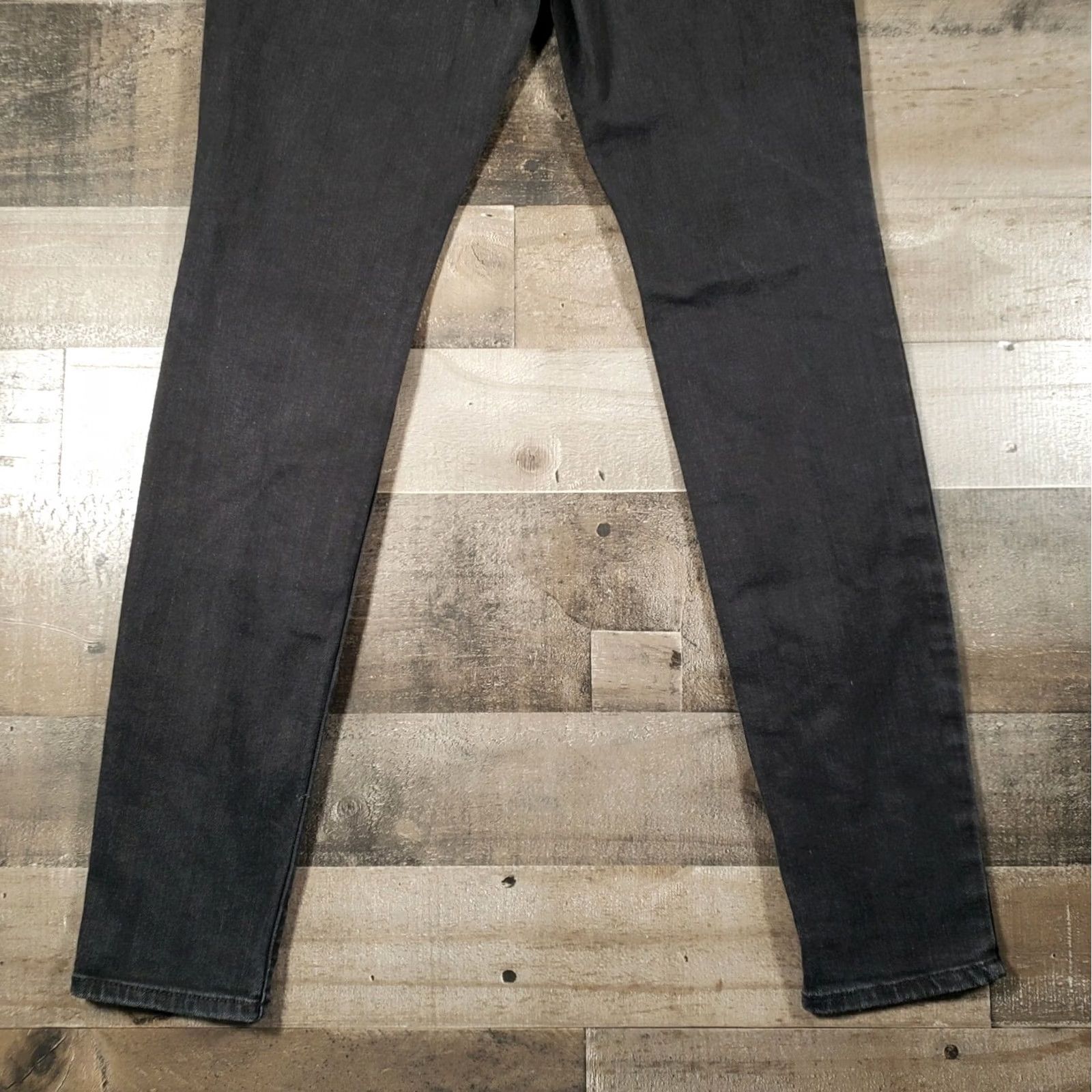 Old Navy Old Navy Jeans Womens 0 Low Rise Pop Icon Skinny Dark Wash Black Denim Pockets Size 25" / US 0 / IT 36 - 6 Thumbnail